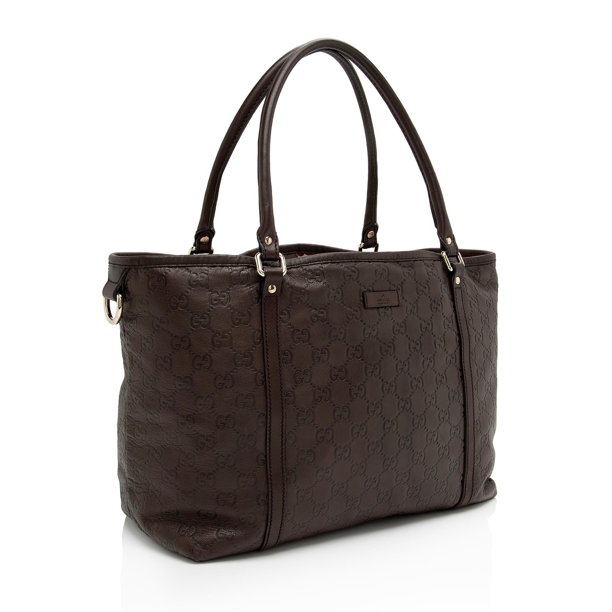 Gucci Guccissima Leather Joy Medium Tote (SHF-00VhZA)