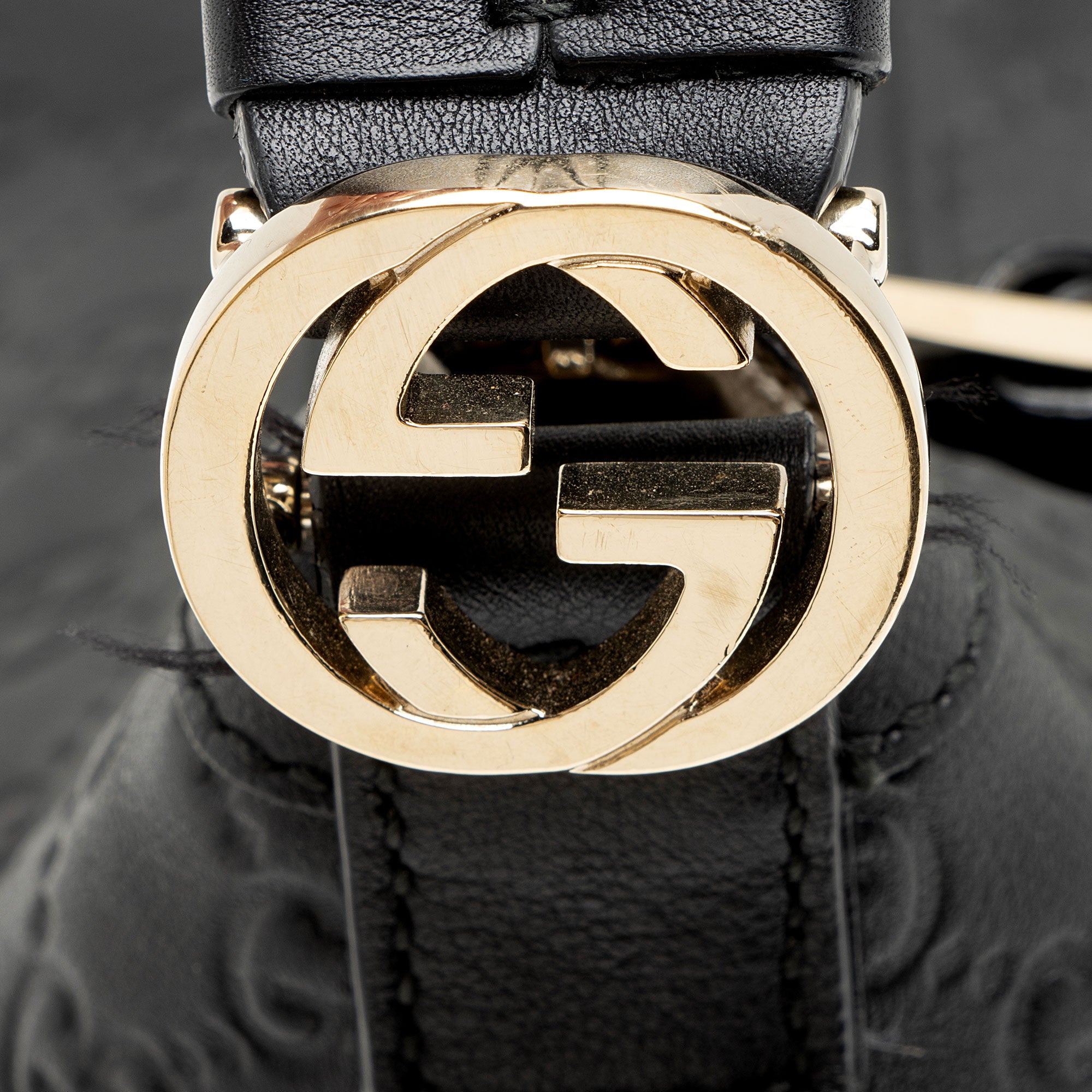 Gucci Guccissima Leather Miss GG Hobo