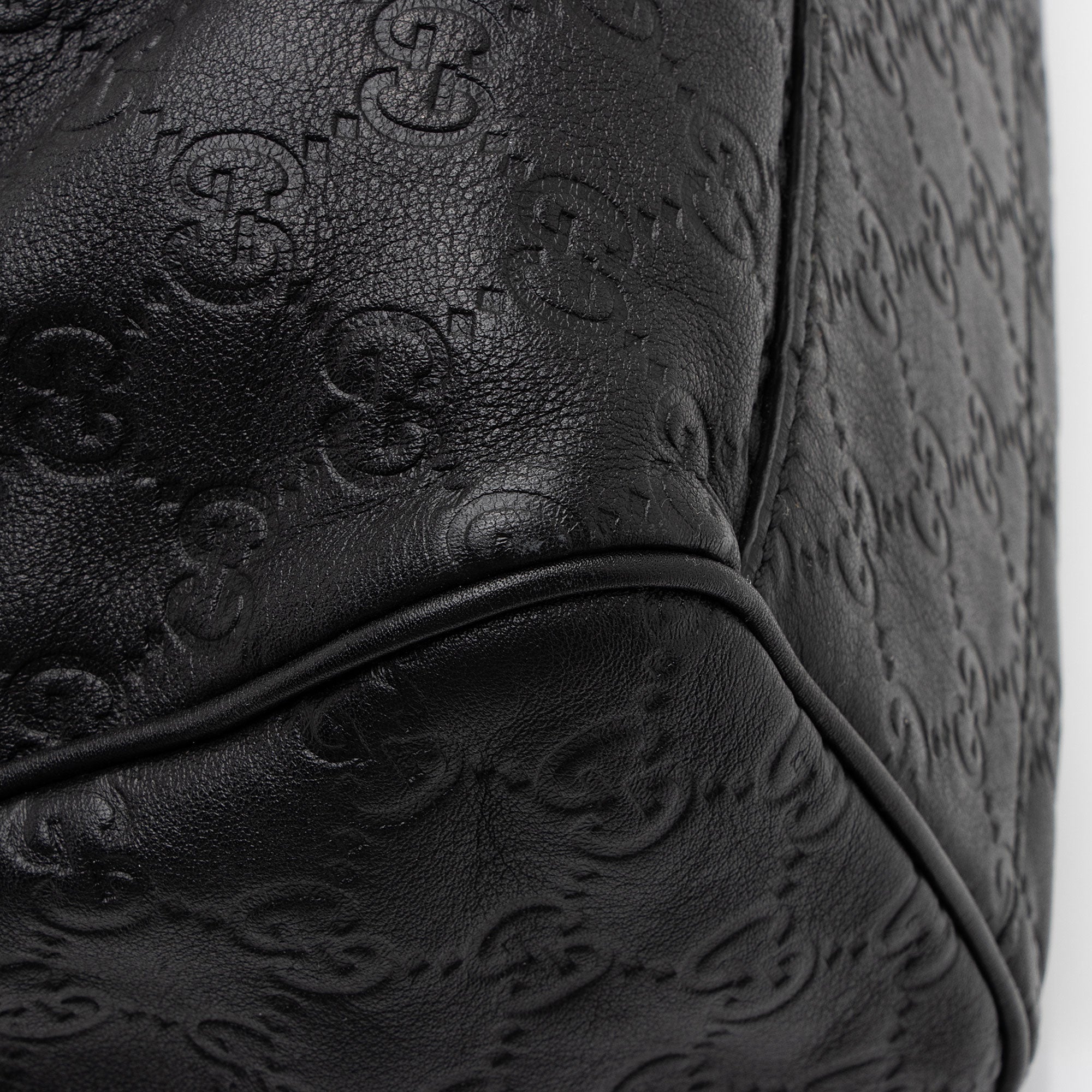 Gucci Guccissima Leather Sukey Medium Tote (SHF-G9D42y)