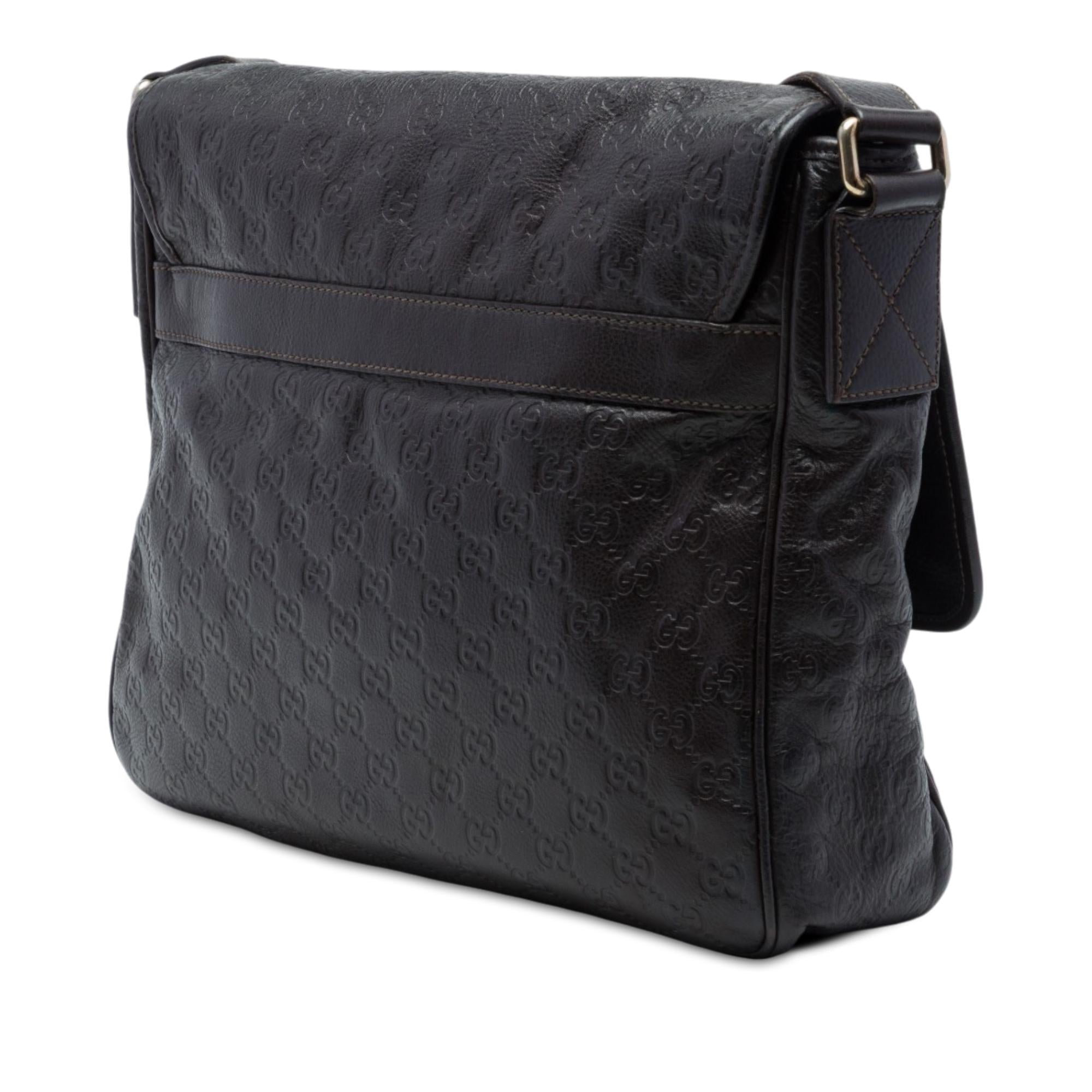 Gucci Guccissima Messenger Bag