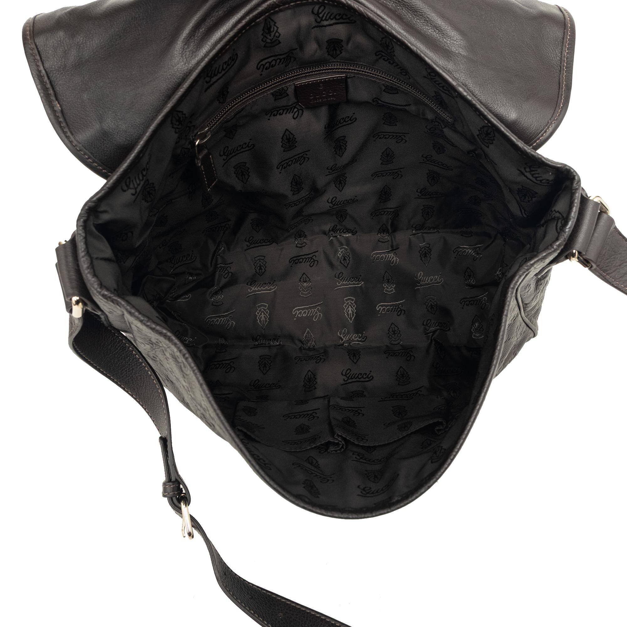 Gucci Guccissima Messenger Bag