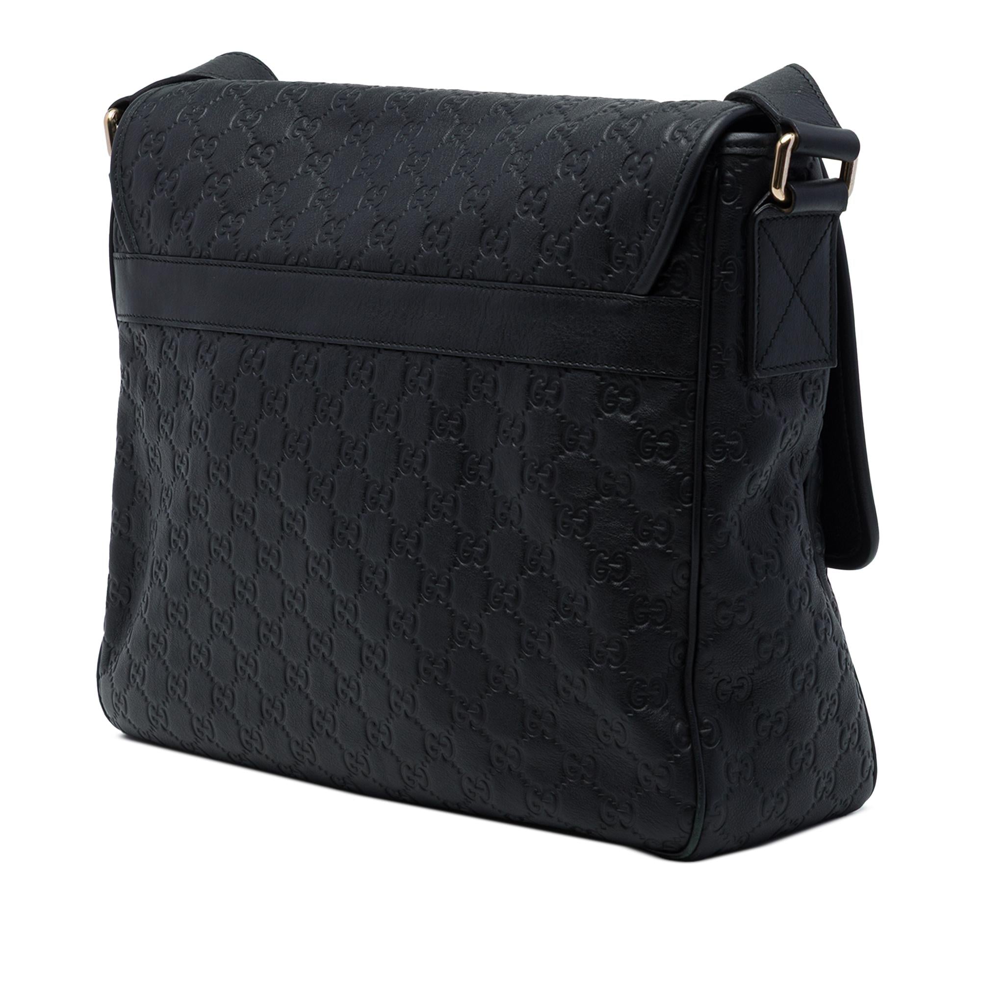 Gucci Guccissima Messenger Bag