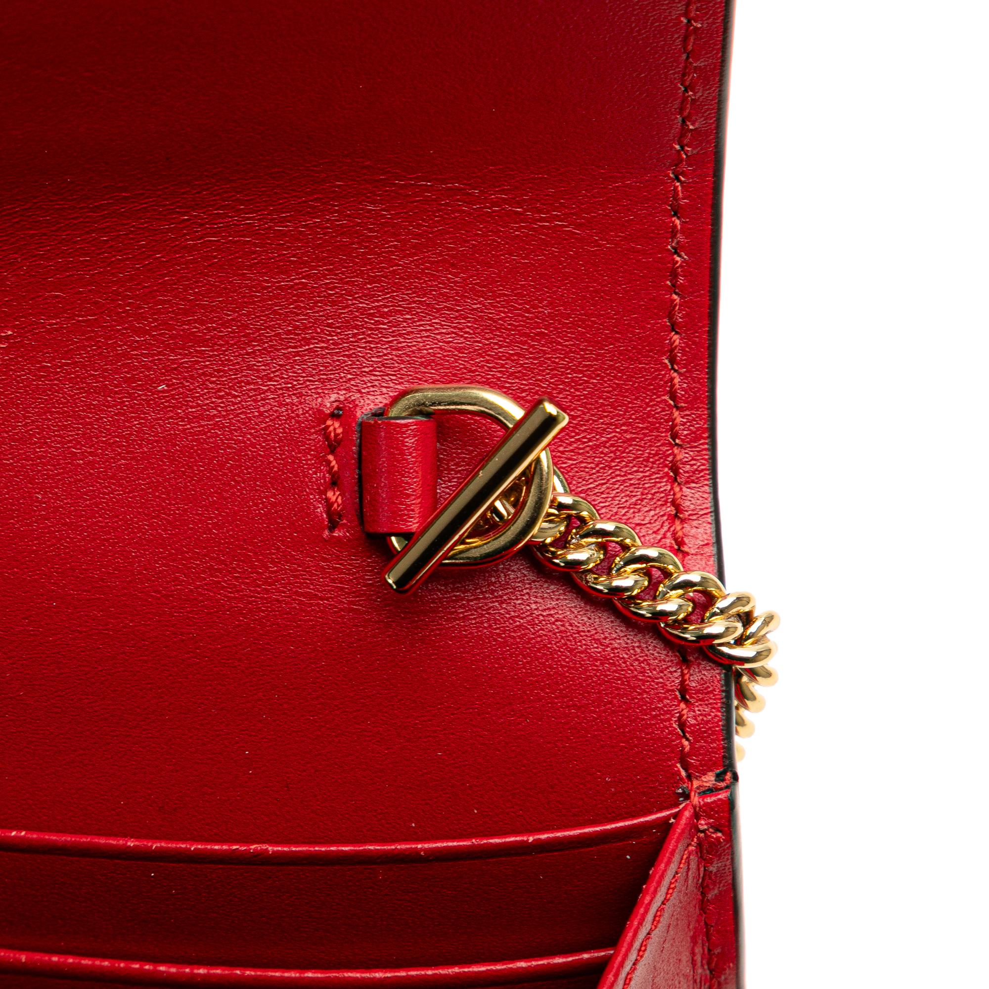 Gucci Guccissima Padlock Wallet On Chain