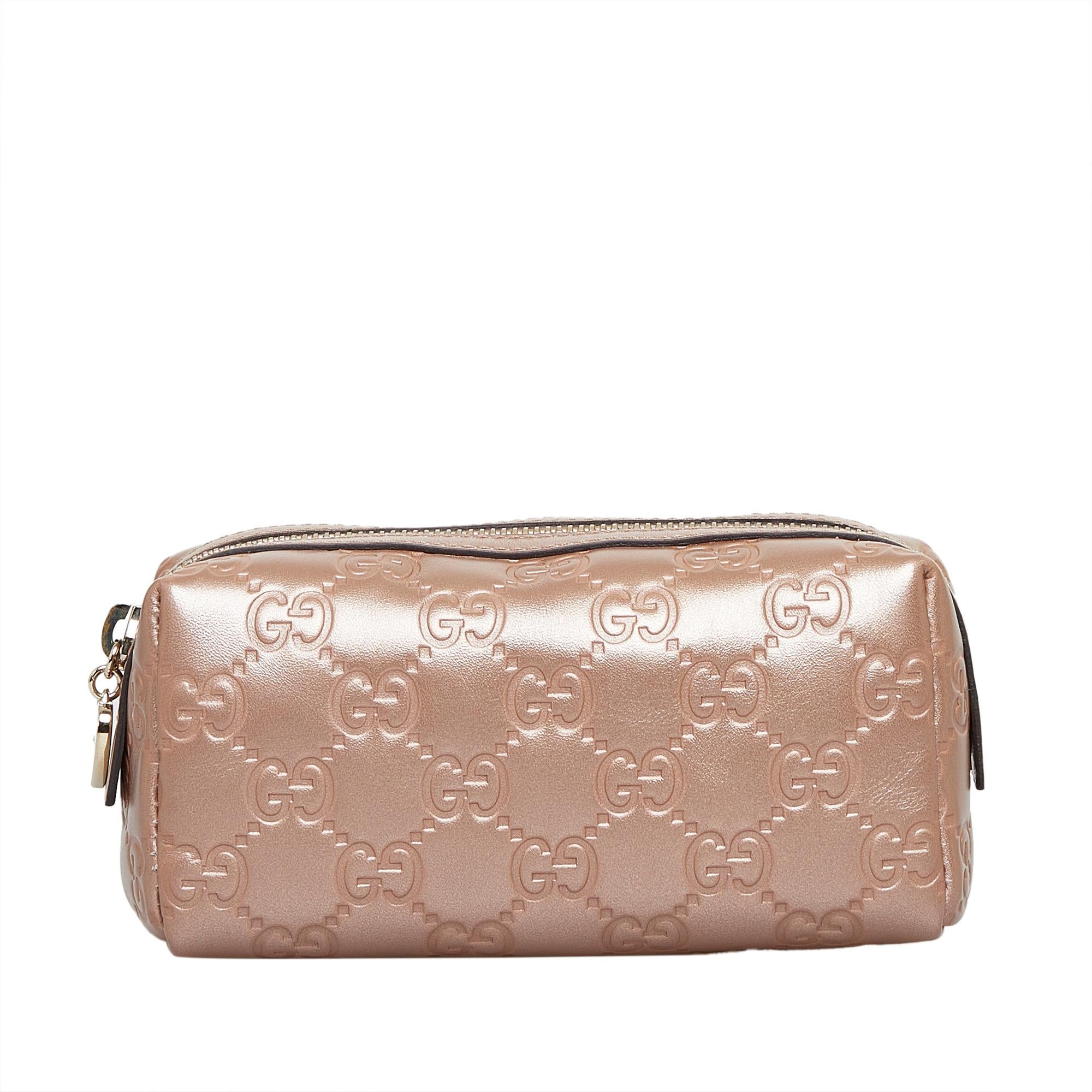 Gucci Guccissima Pouch (SHG-tfXtPv)