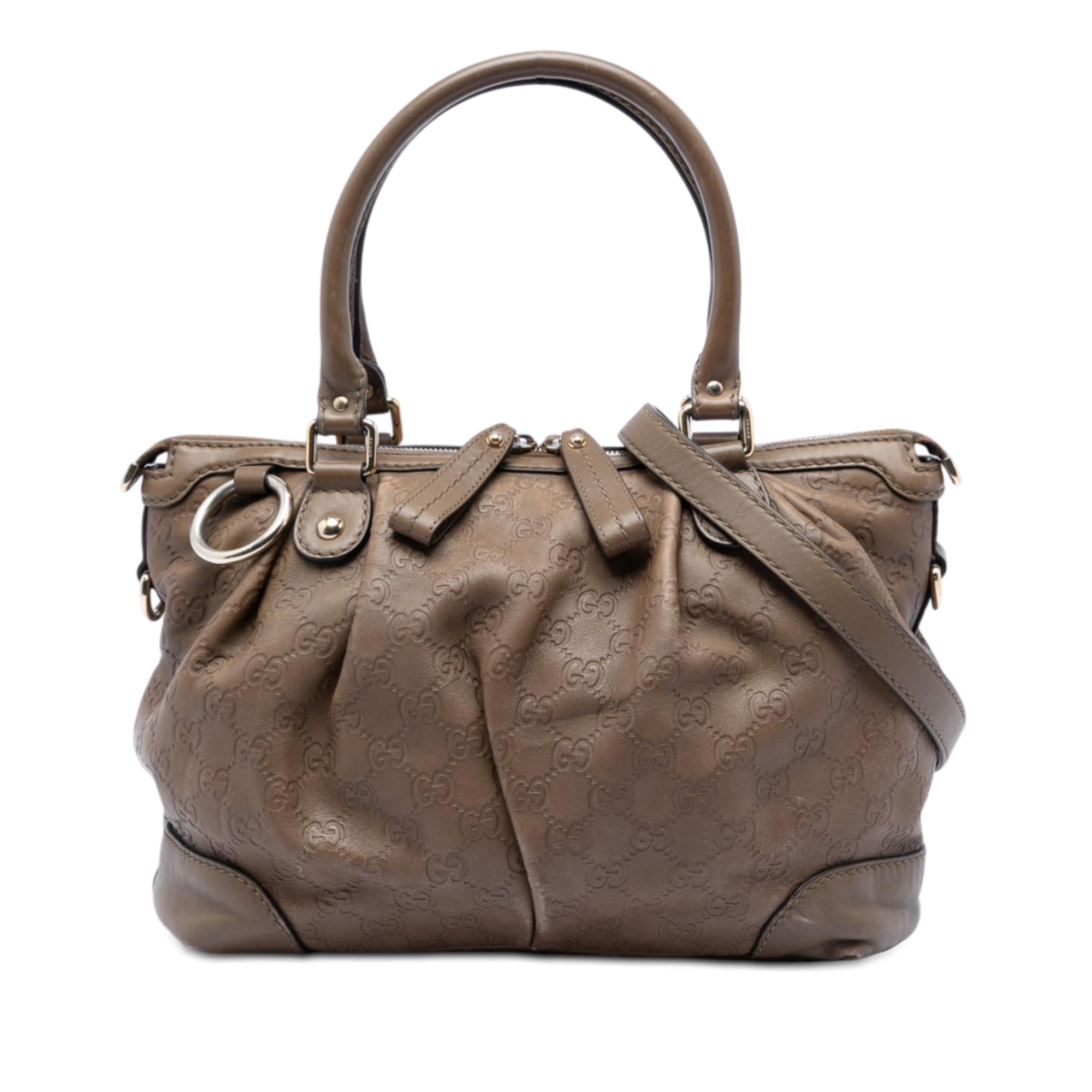 Gucci Guccissima Sukey Satchel