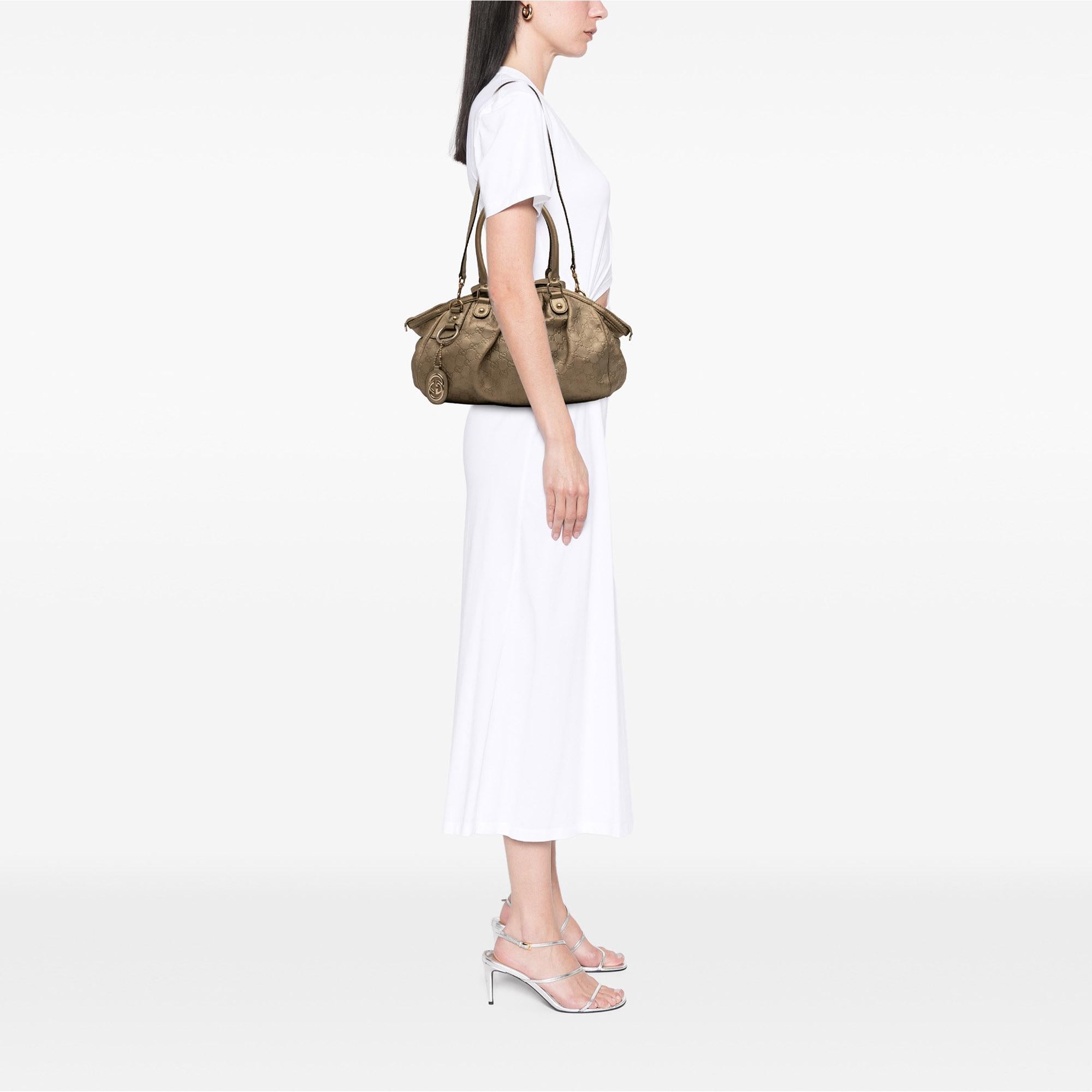 Gucci Guccissima Sukey Satchel