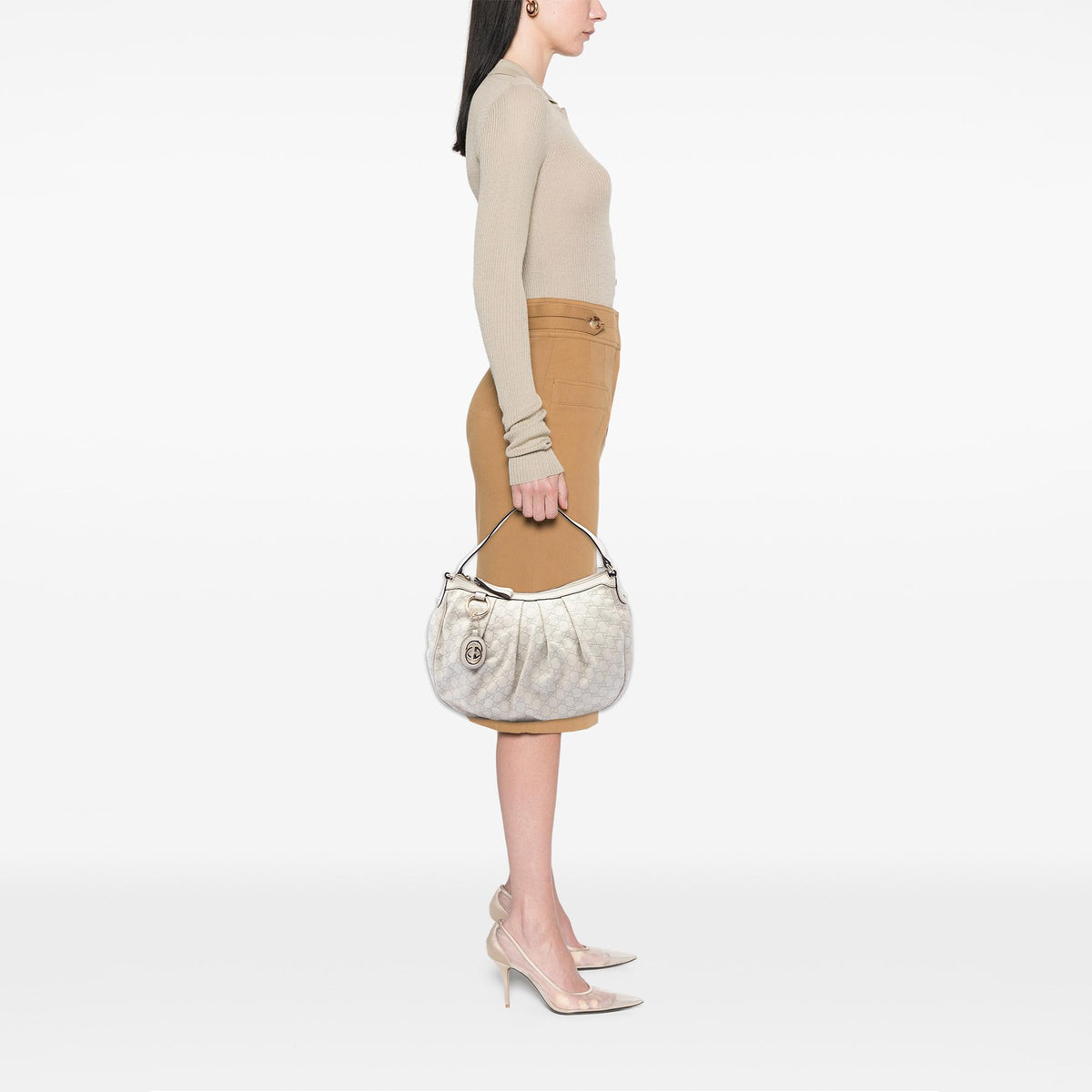 Gucci Guccissima Sukey Shoulder Bag