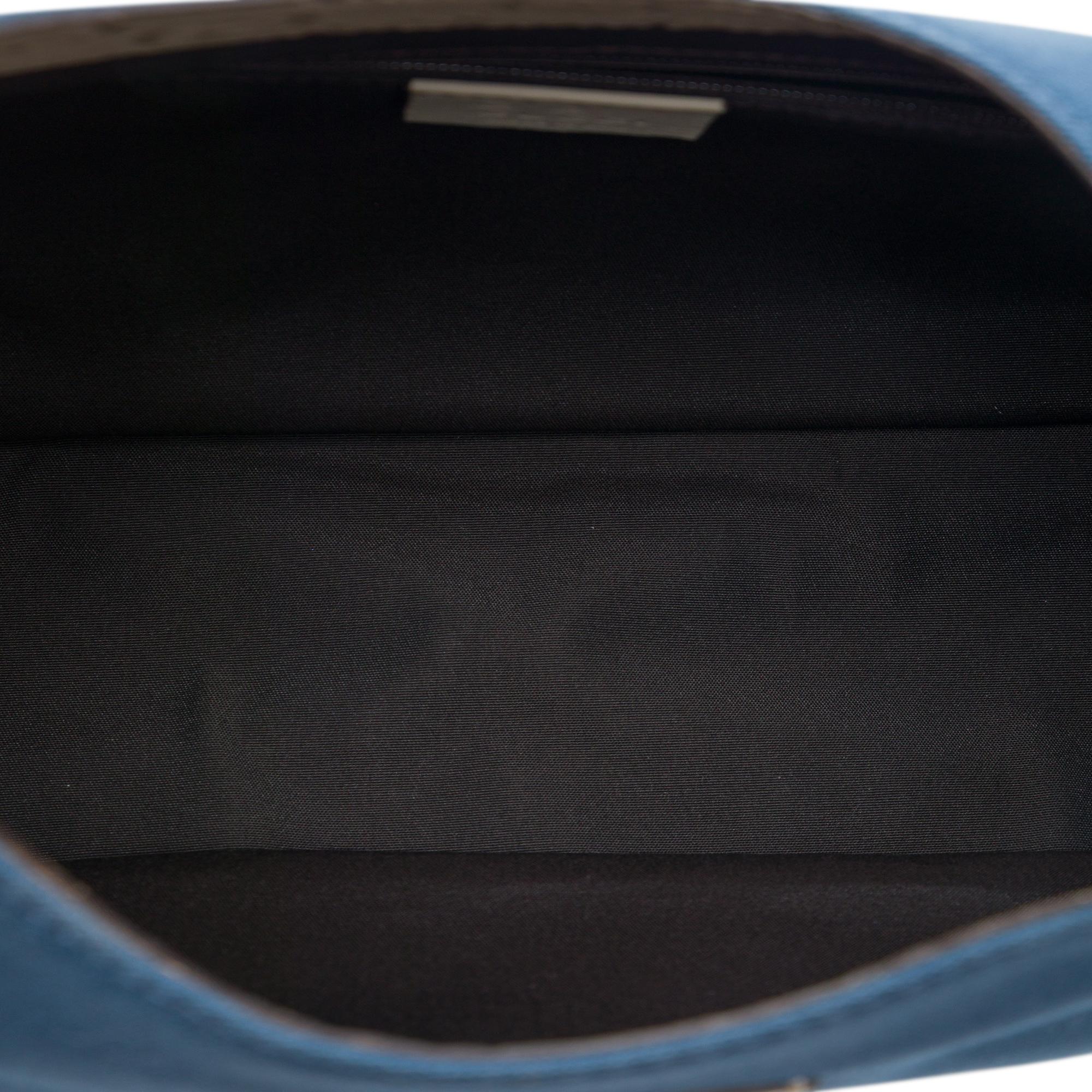 Gucci Guccissima Trimmed Canvas Colbert Shoulder Bag