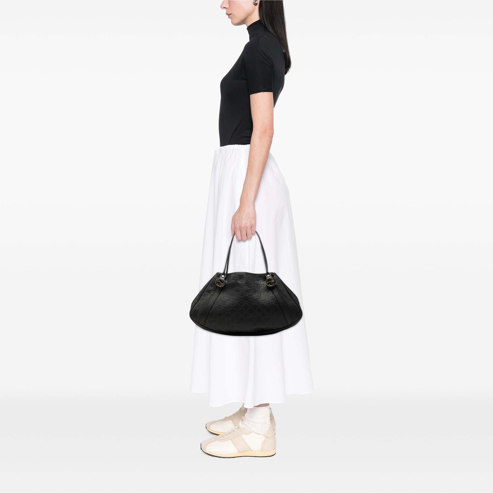 Gucci Guccissima Twins Shoulder Bag