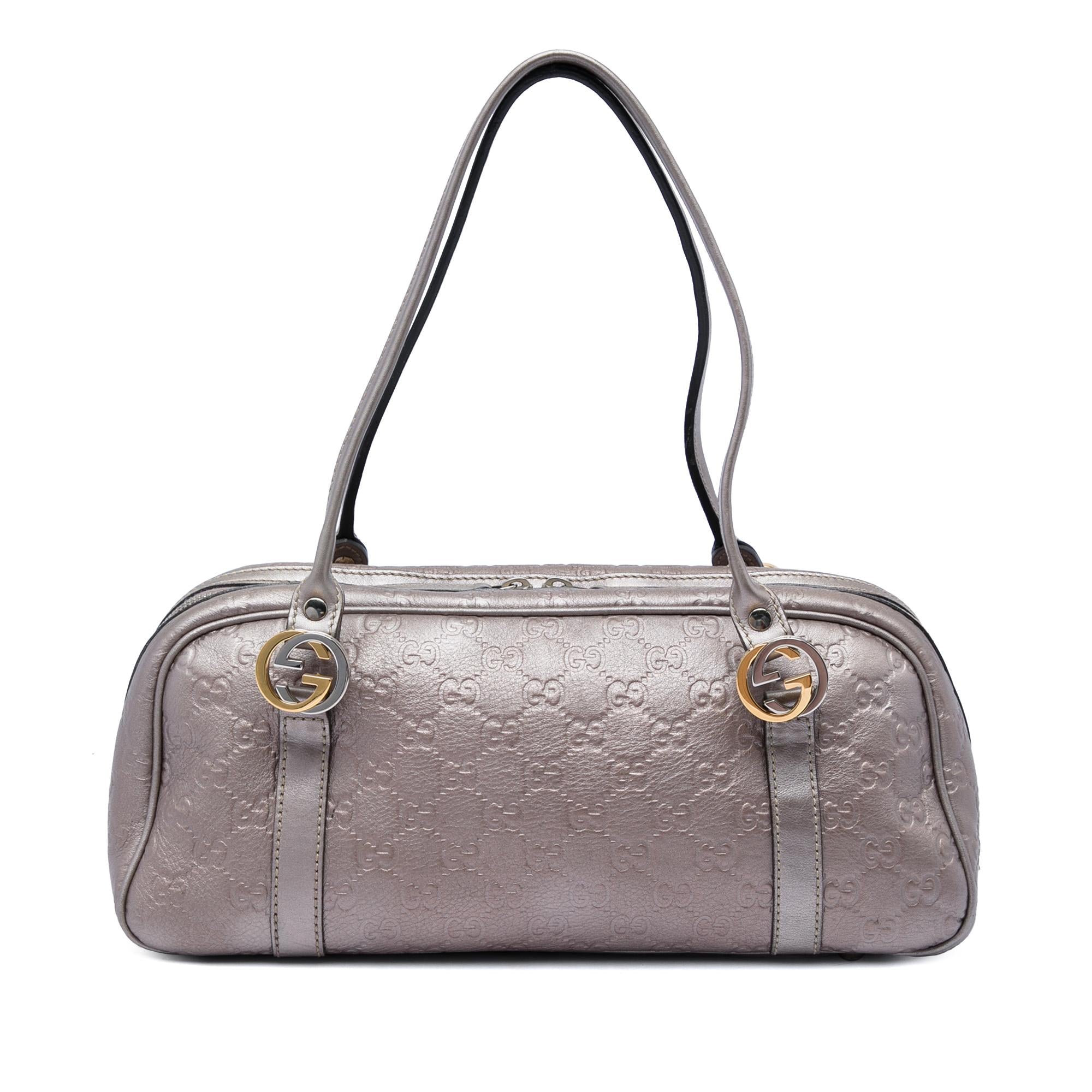 Gucci Guccissima Twins Shoulder Bag