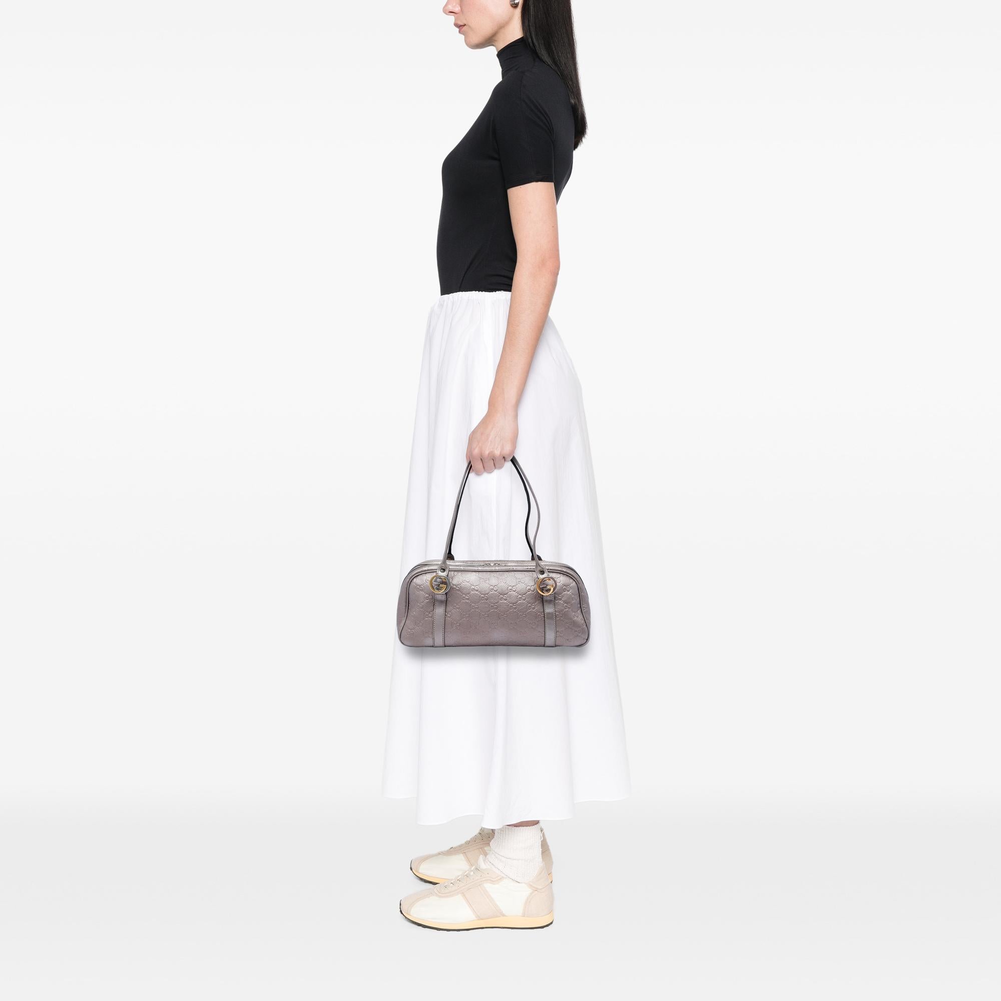 Gucci Guccissima Twins Shoulder Bag