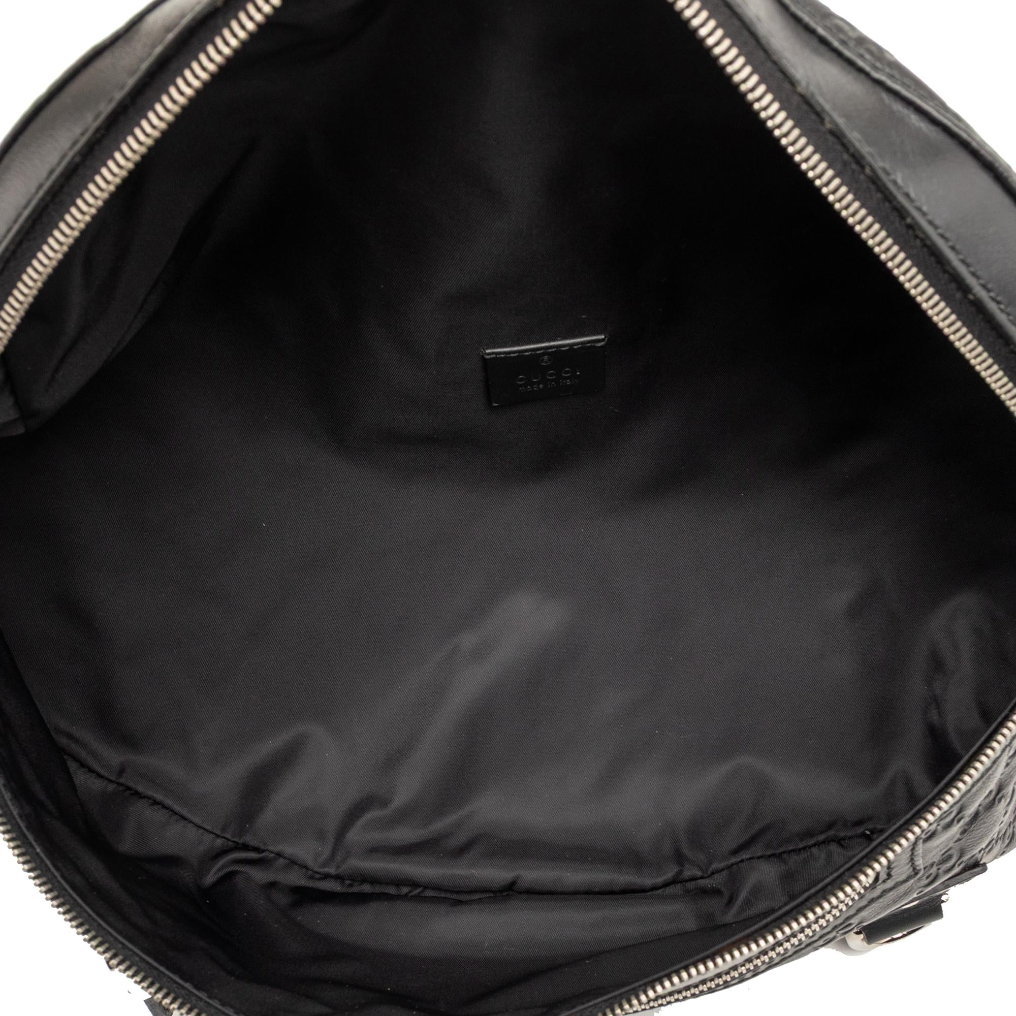 Gucci Guccissima Web Belt Bag
