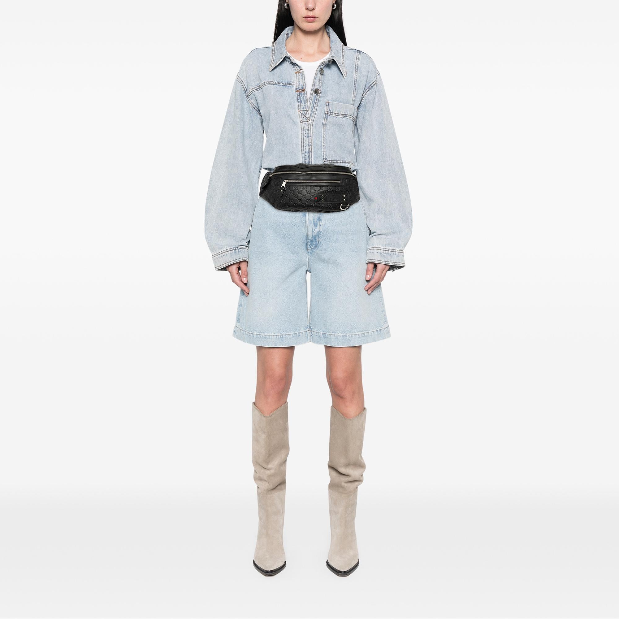 Gucci Guccissima Web Belt Bag