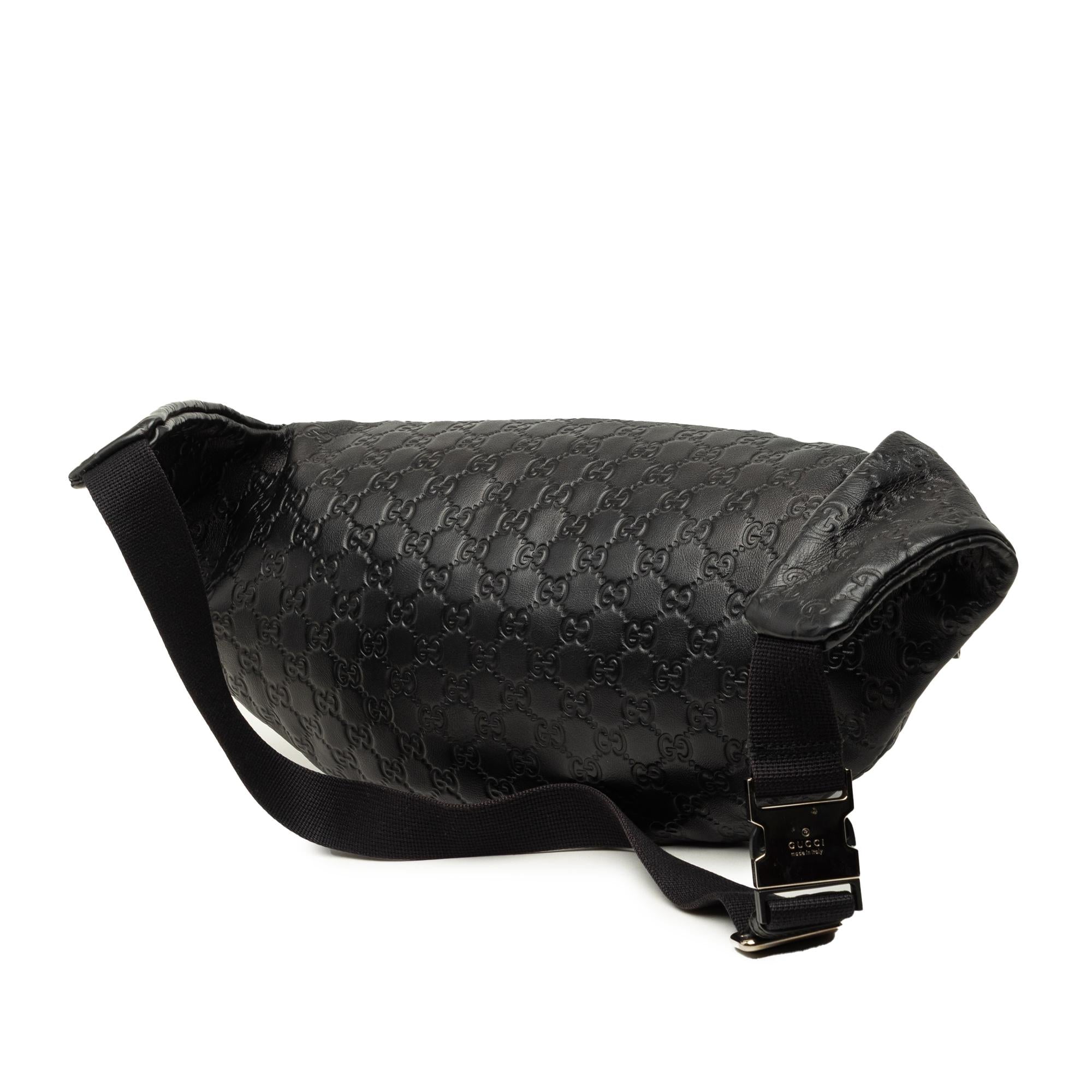Gucci Guccissima Web Belt Bag