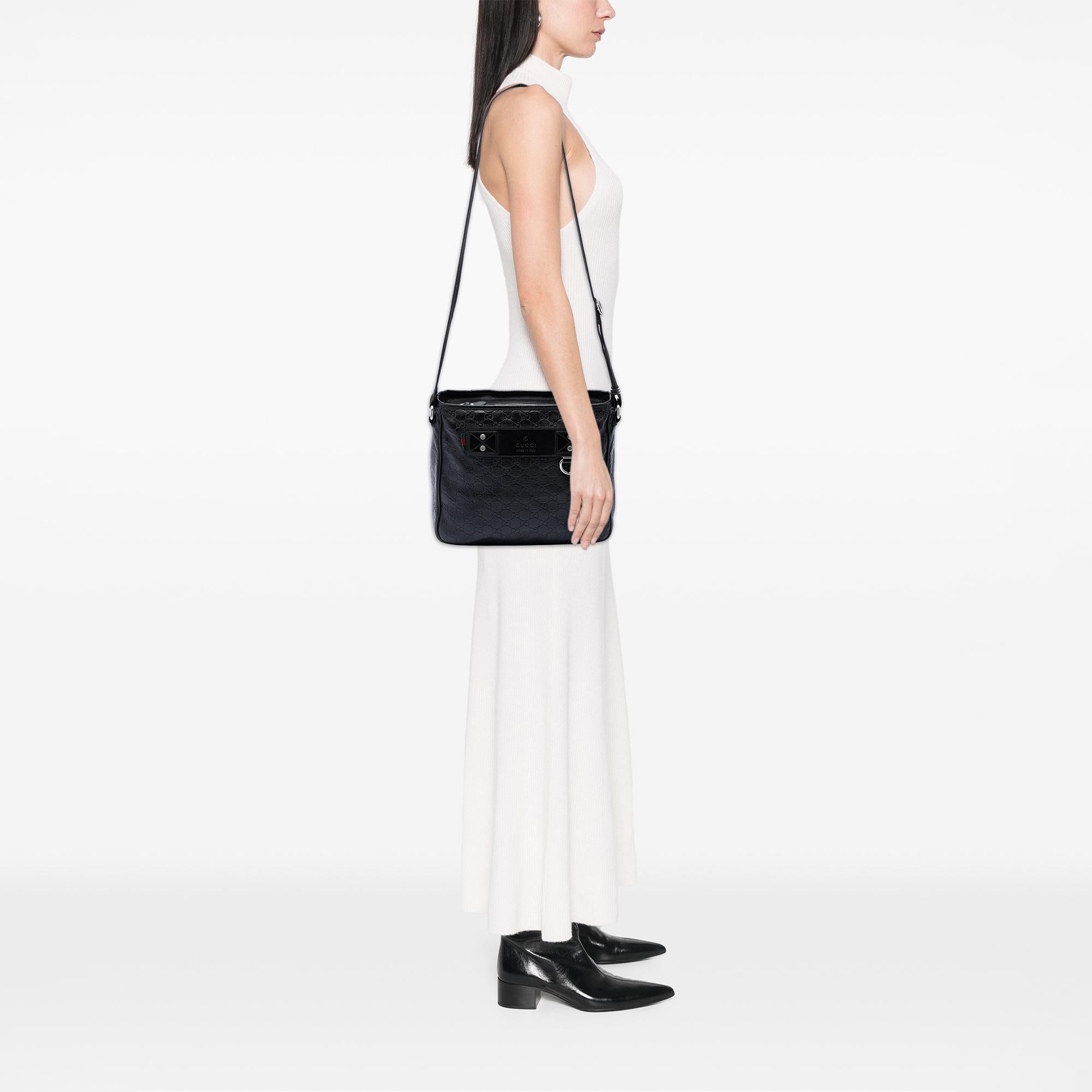Gucci Guccissima Web Crossbody