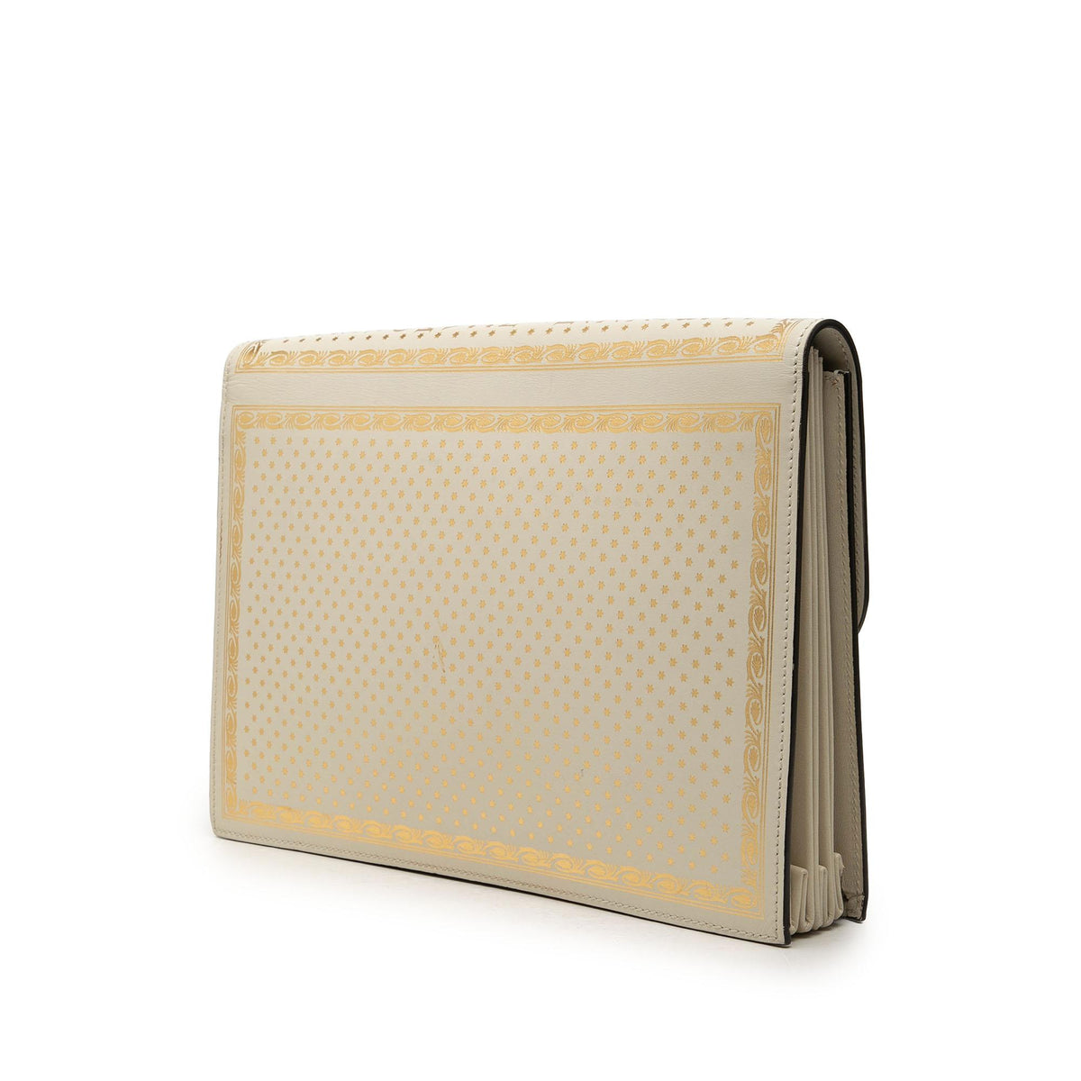 Gucci Guccy Sega Calfskin Portfolio Clutch