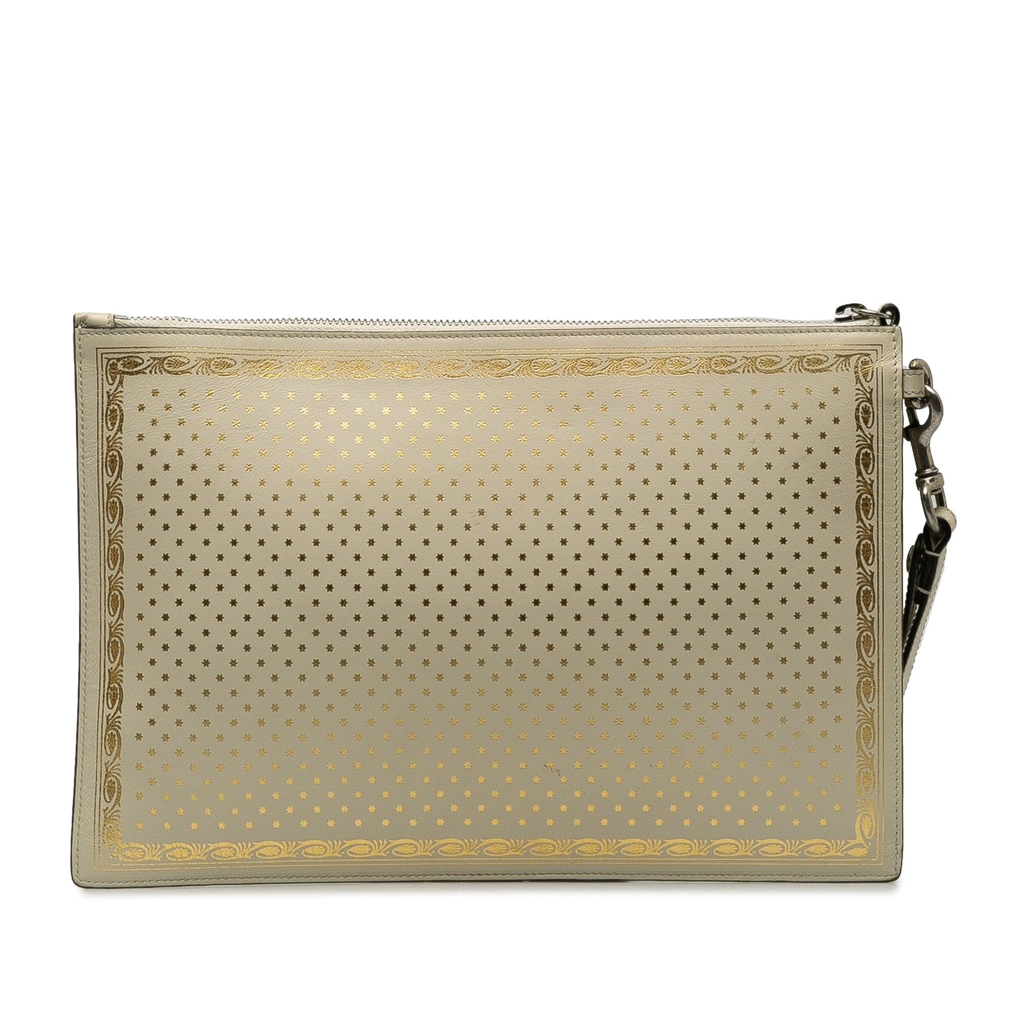 Gucci Guccy Sega Clutch (SHG-Or9dBx)