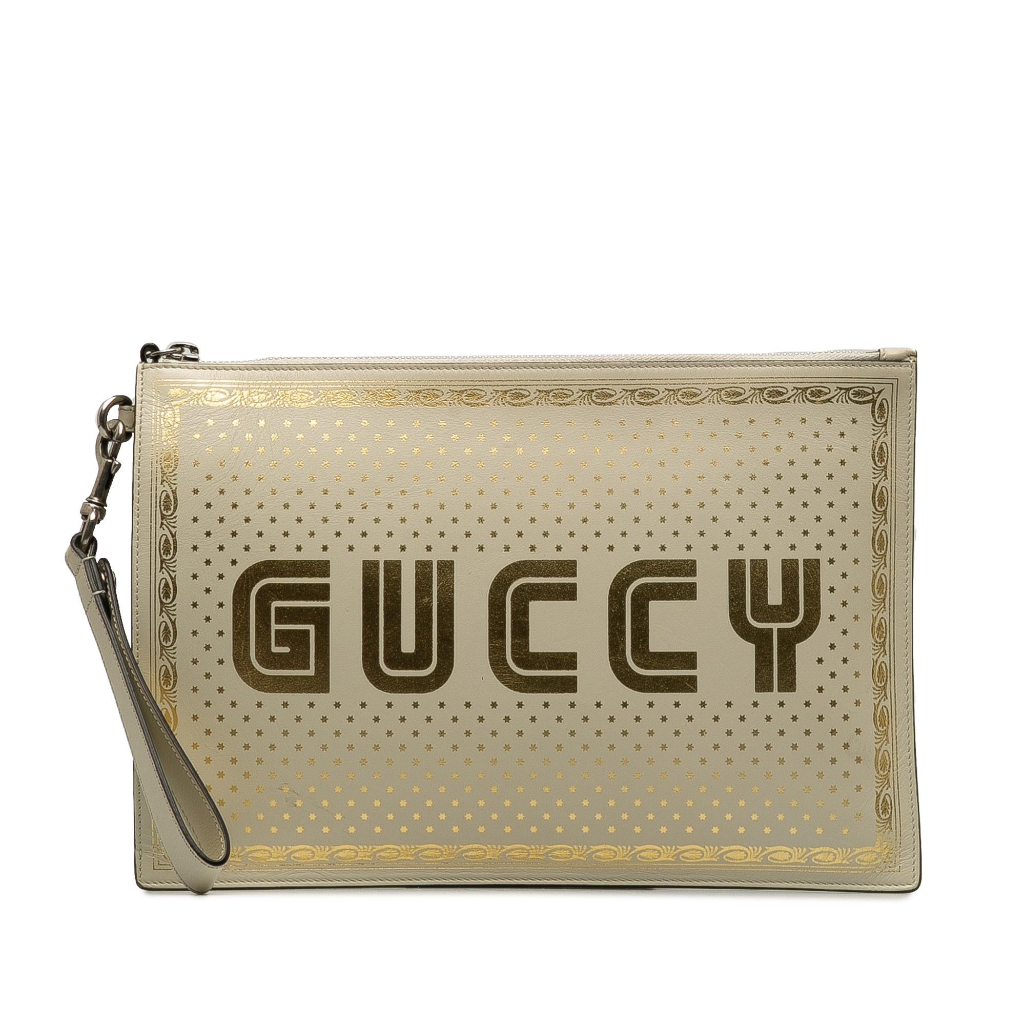 Gucci Guccy Sega Clutch (SHG-Or9dBx)