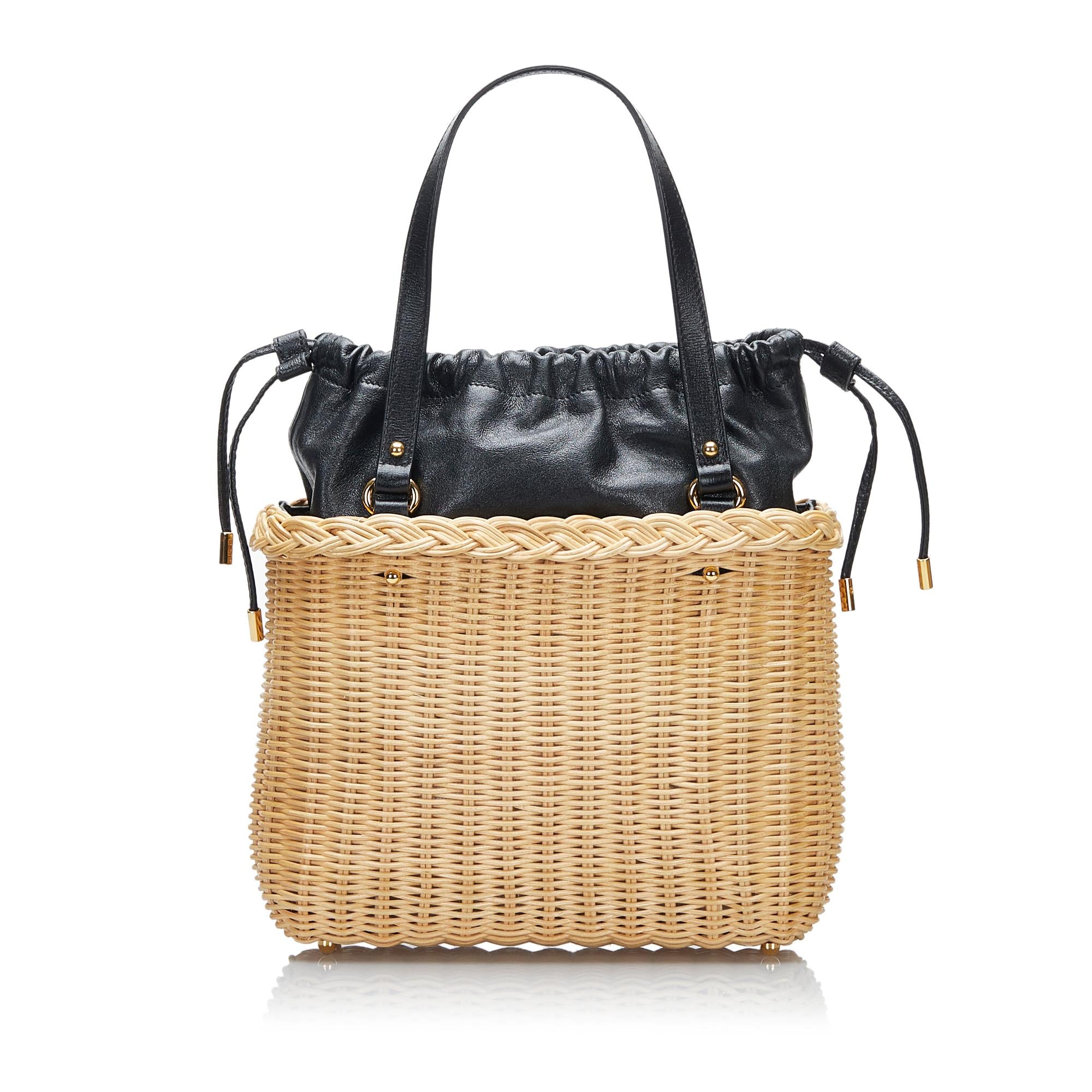 Gucci Horsebit 1955 Basket Bag (SHG-hunbT5)
