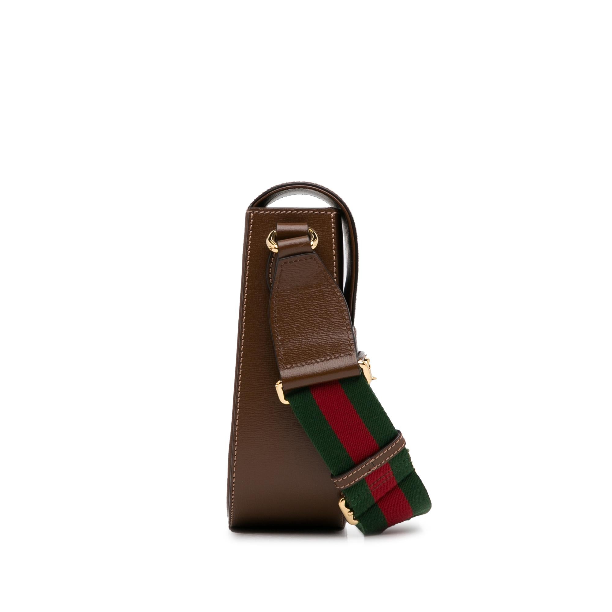 Gucci Horsebit 1955 Web Crossbody (SHG-lUyzCC)