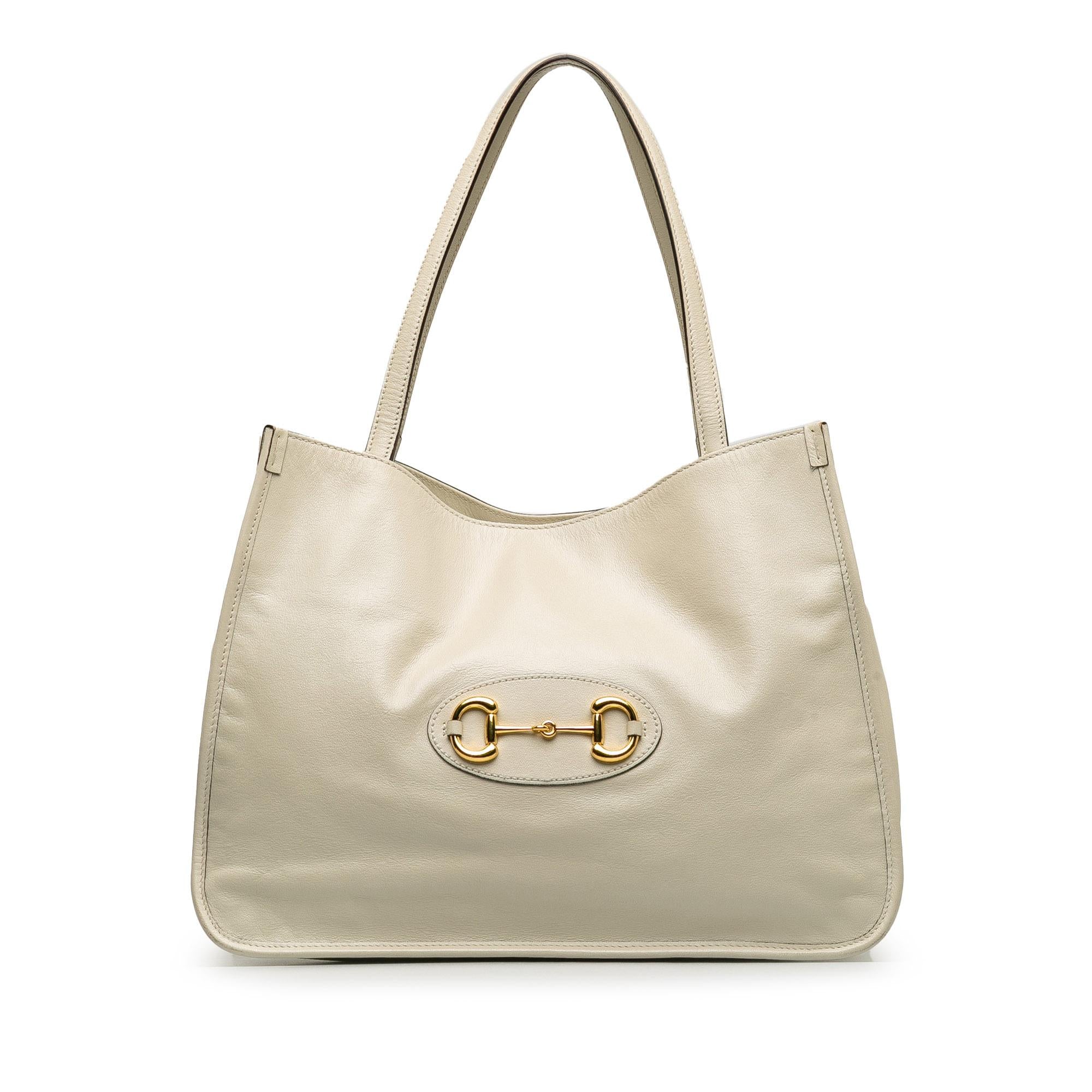 Gucci Horsebit 1995 Bag Ebony mix Beige Canvas 244275
