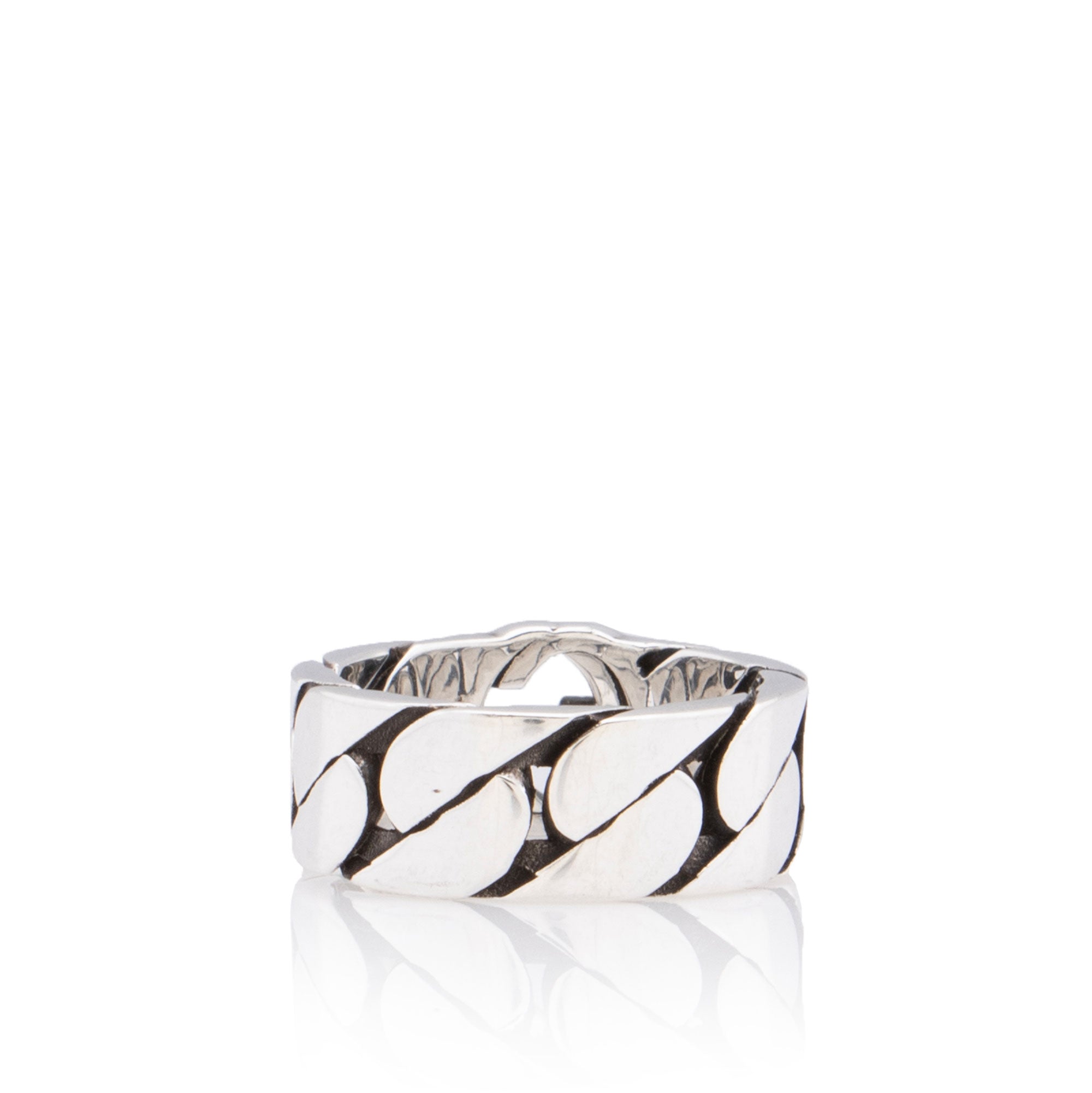 Gucci Interlocking G Chain Ring - Size 7 1/2