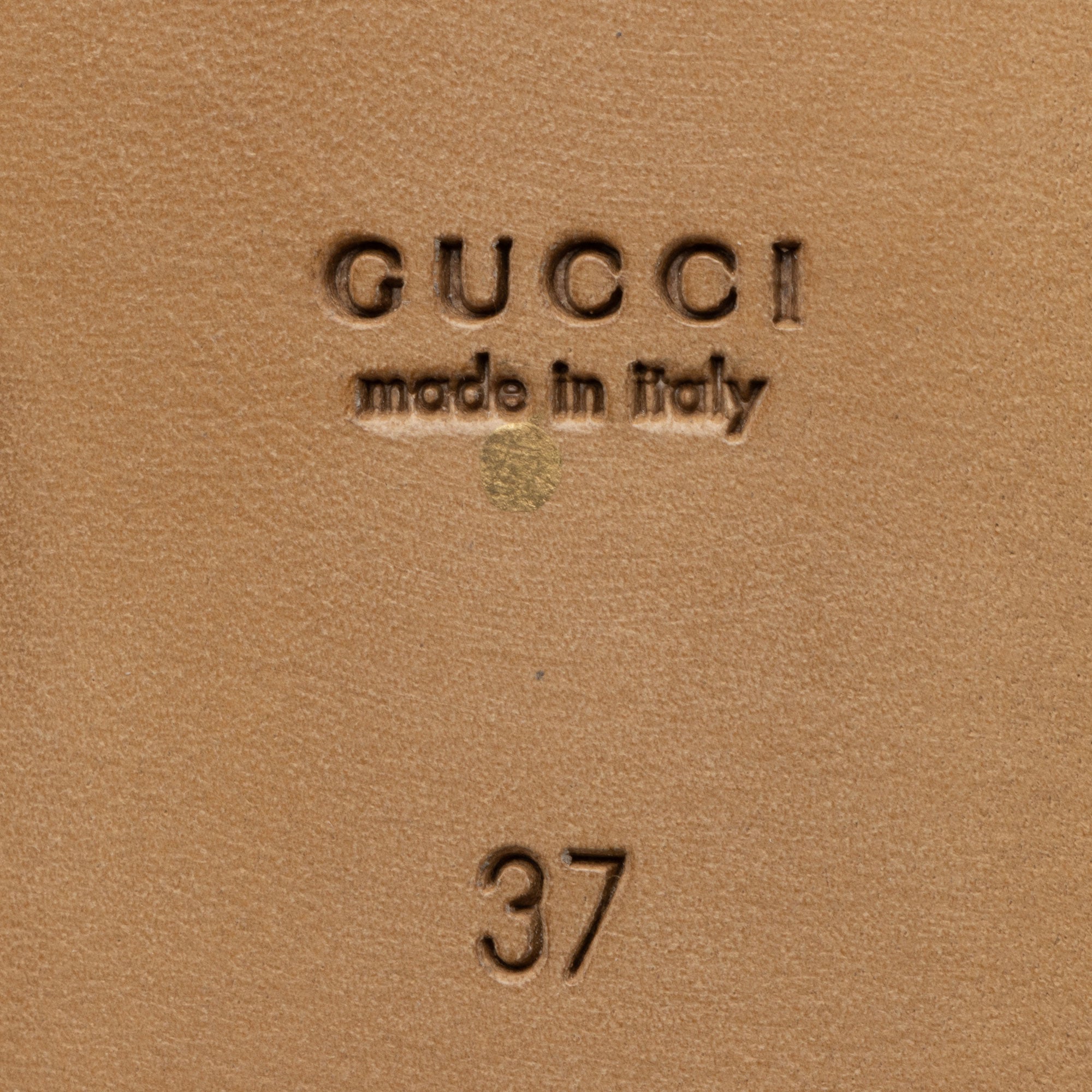 Gucci Jumbo GG Canvas Horsebit Jordaan Loafers - Size 7 / 37