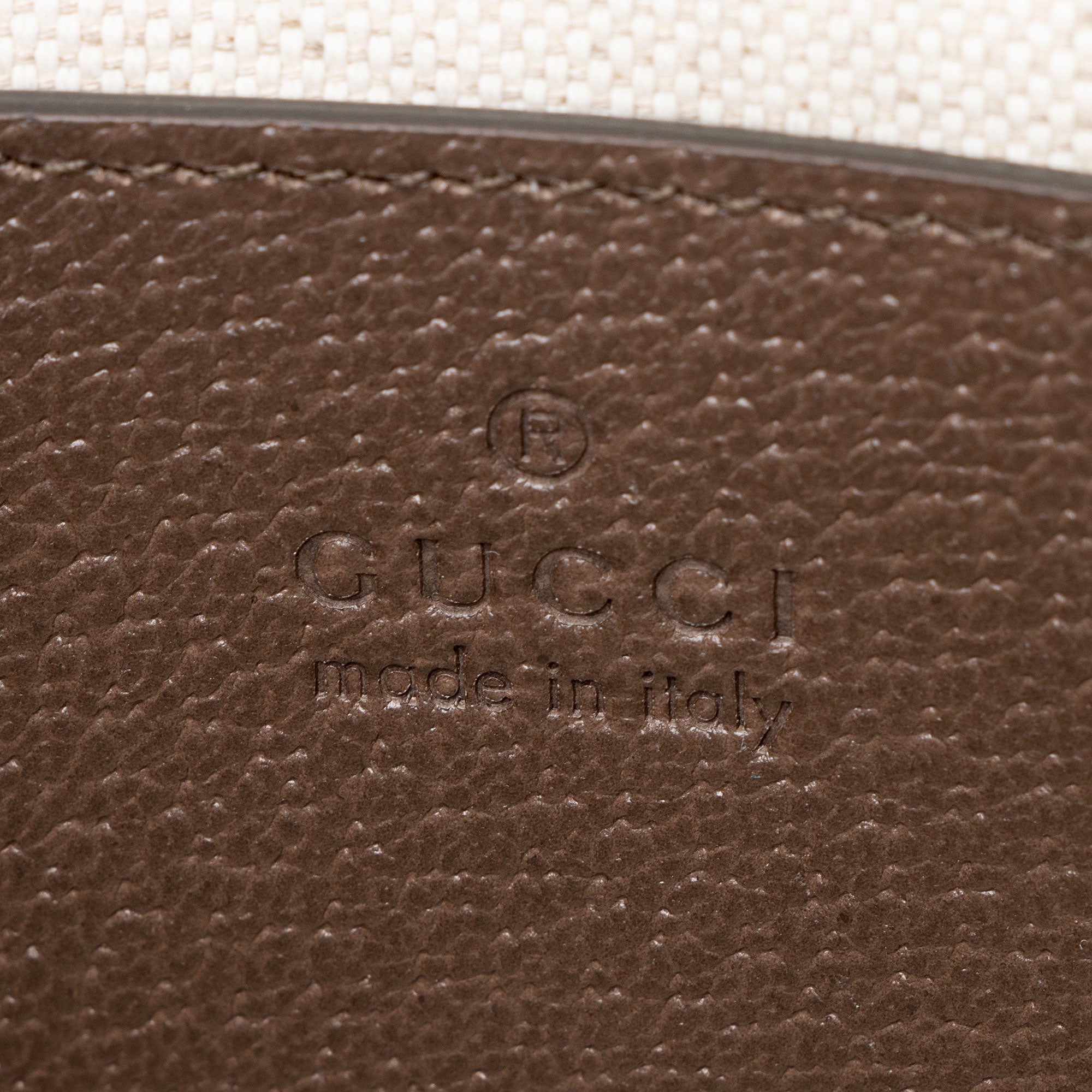 Gucci Jumbo GG Canvas Pouch