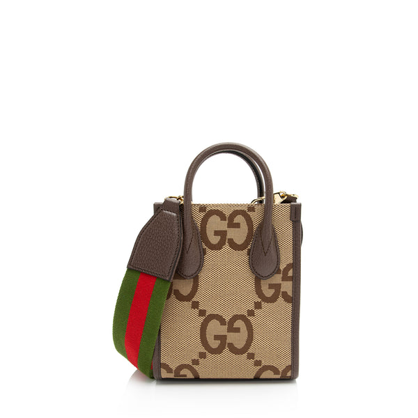 Gucci Ophidia Jumbo Gg-canvas Tote Bag