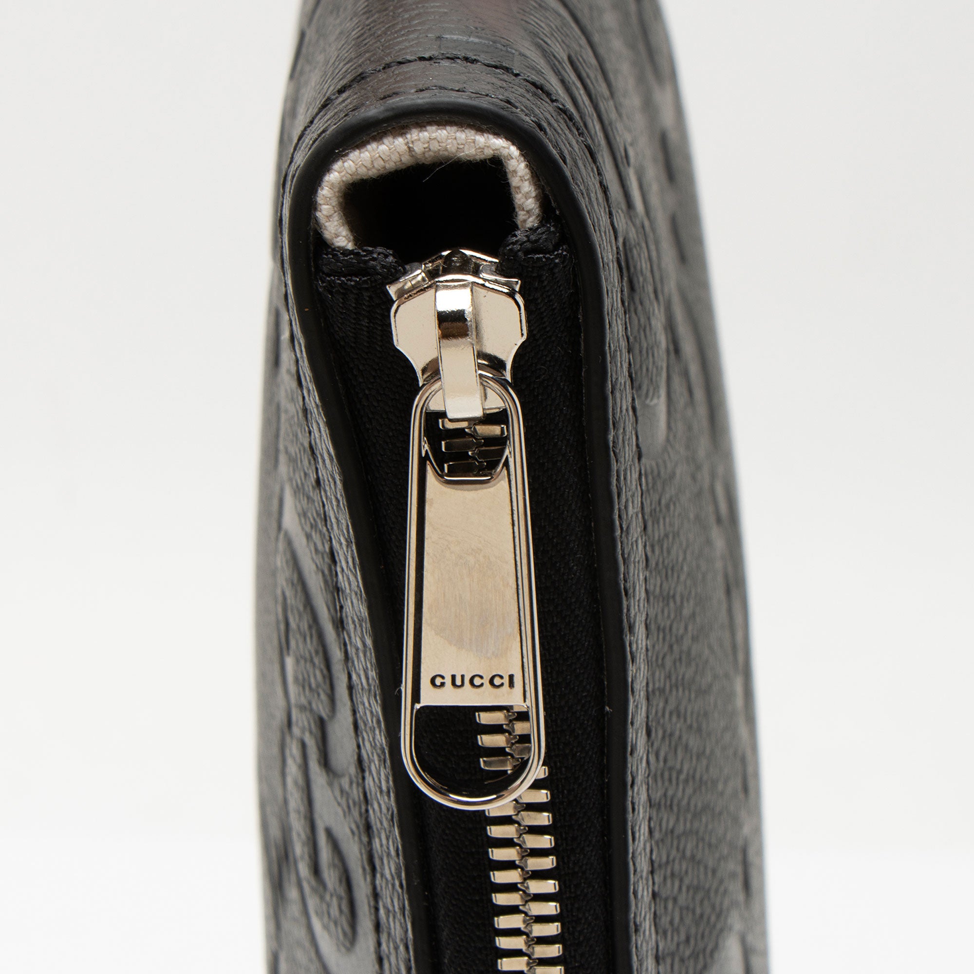 Gucci Jumbo GG Embossed Leather Document Case