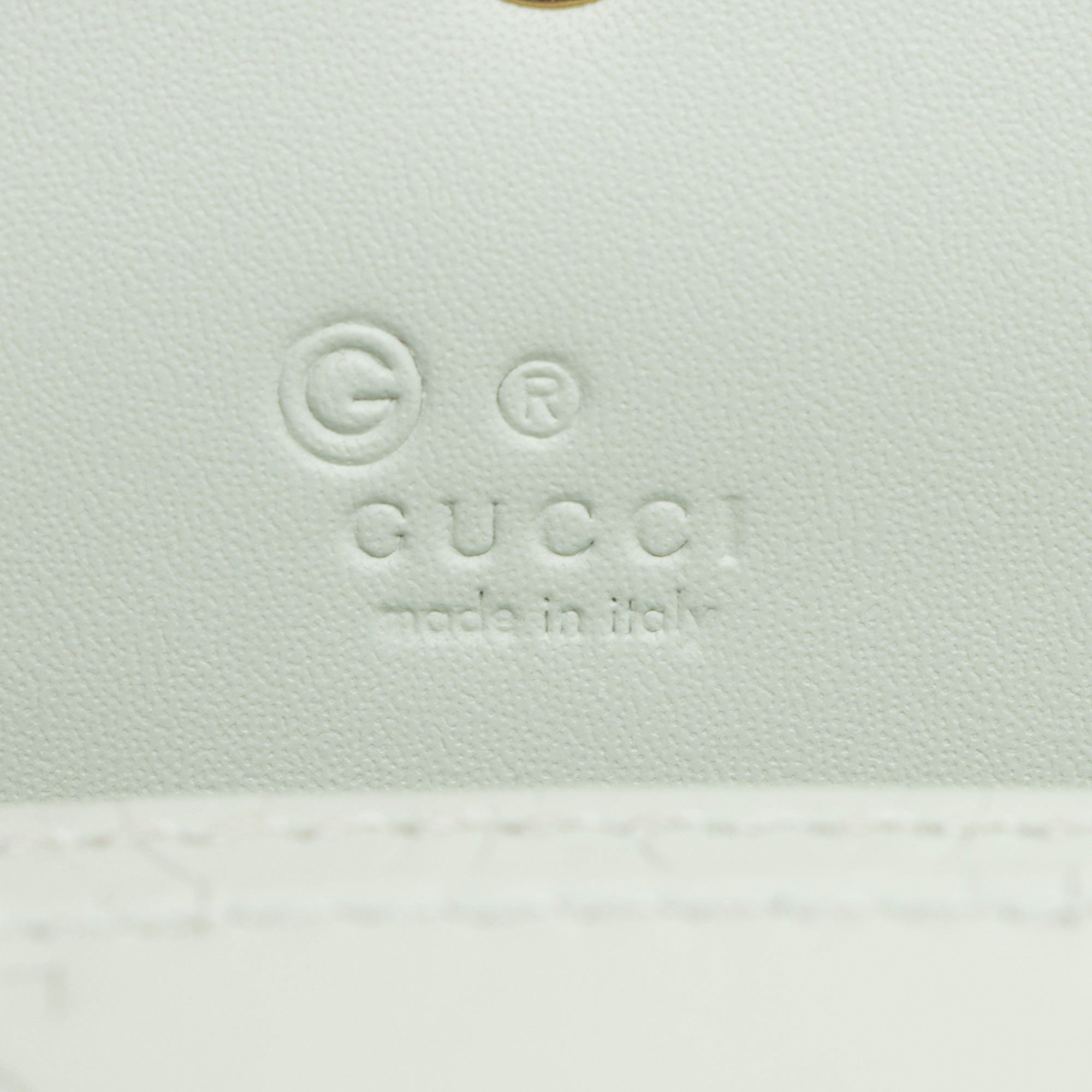 Gucci Jumbo GG Leather Card Case