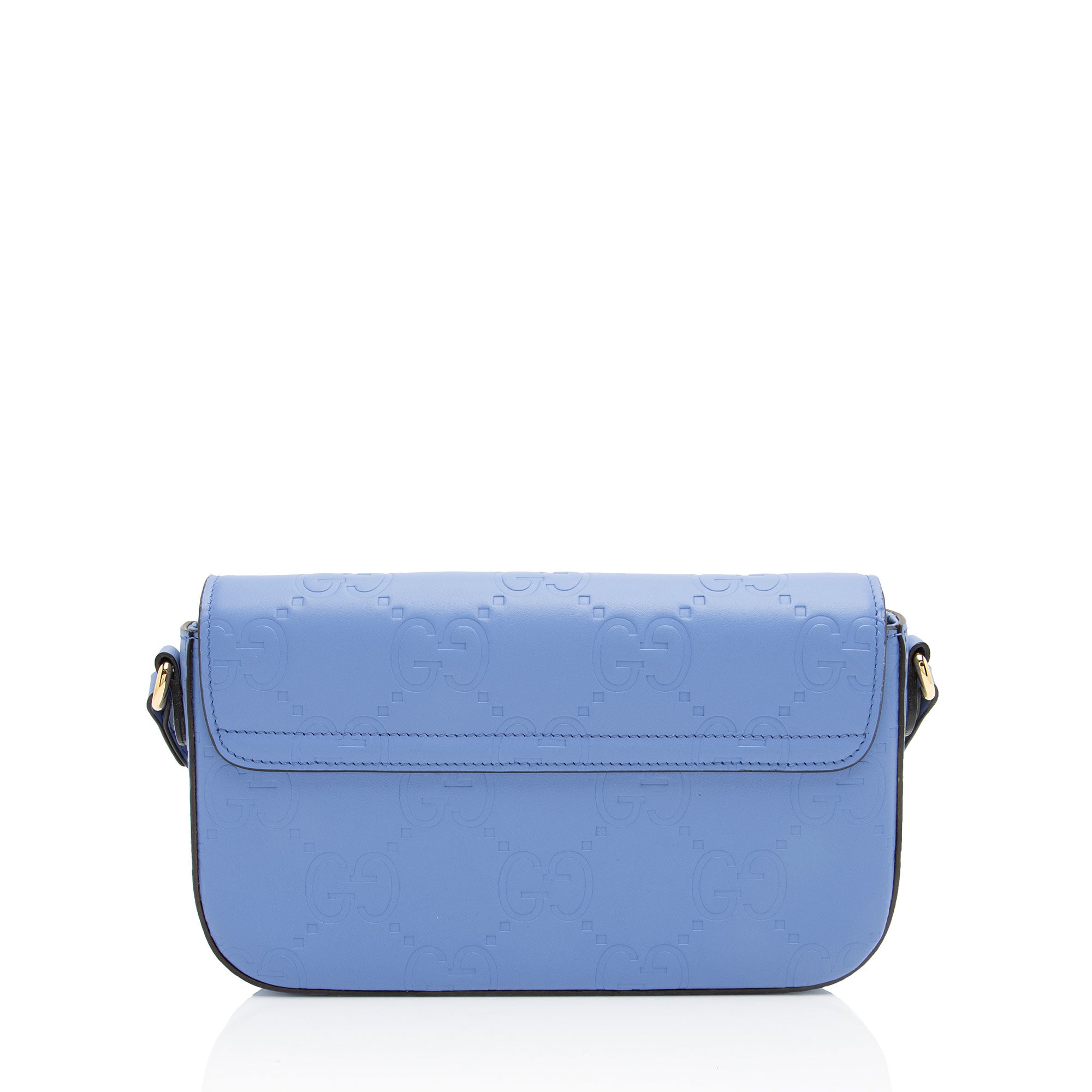 Gucci Jumbo GG Leather Mini Pochette