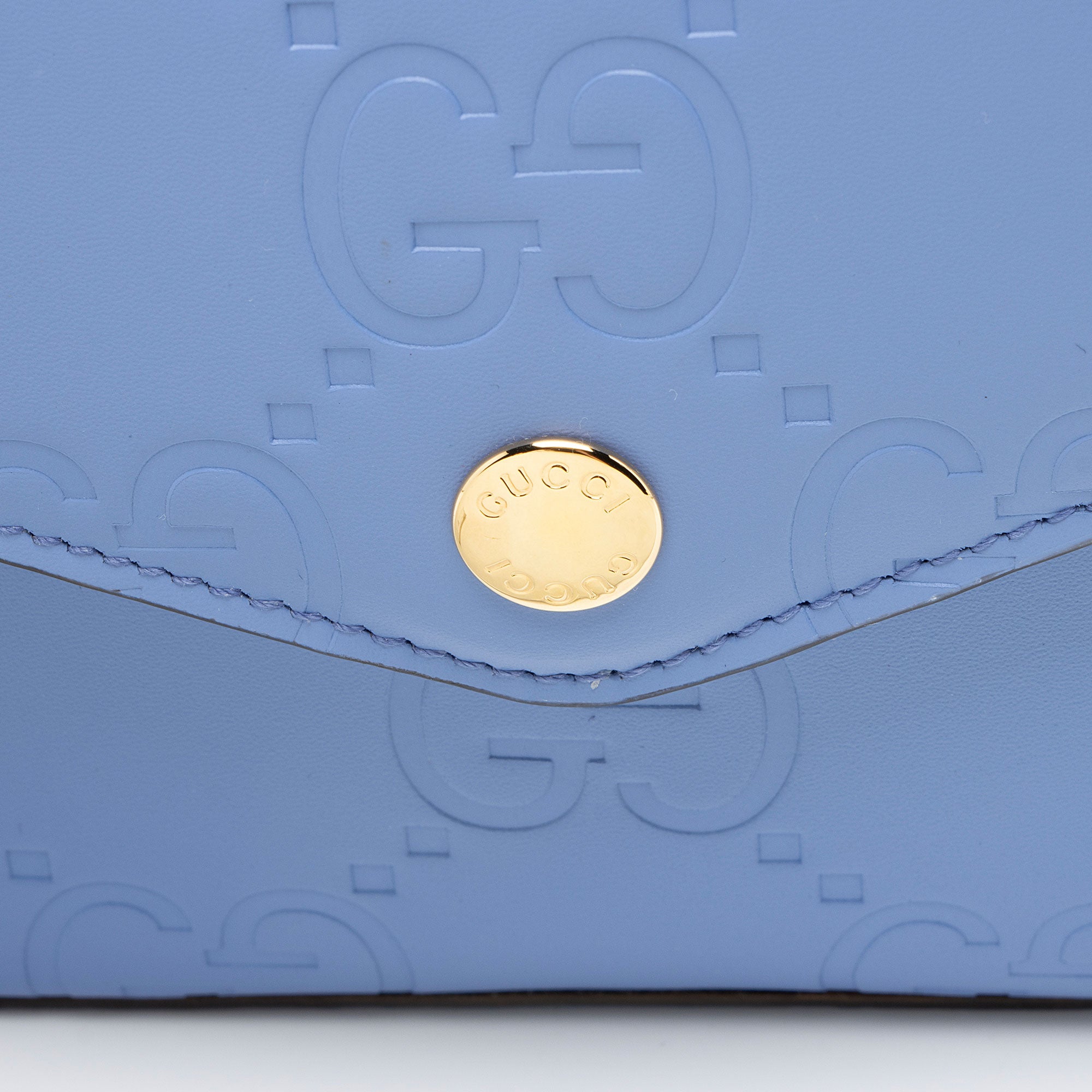 Gucci Jumbo GG Leather Mini Pochette