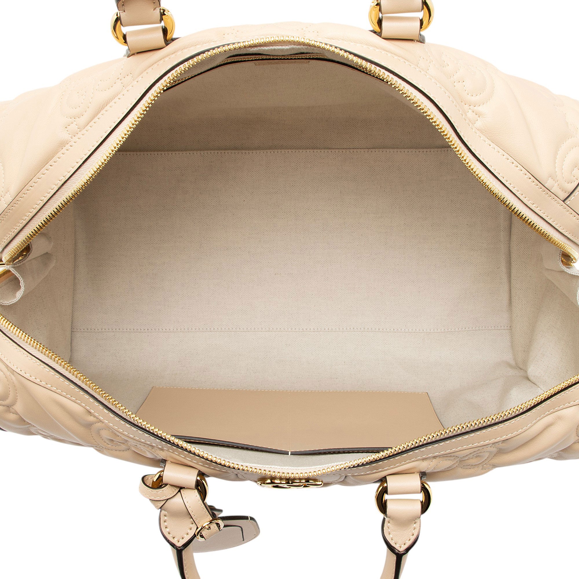 Gucci Jumbo GG Matelasse Leather Medium Duffle