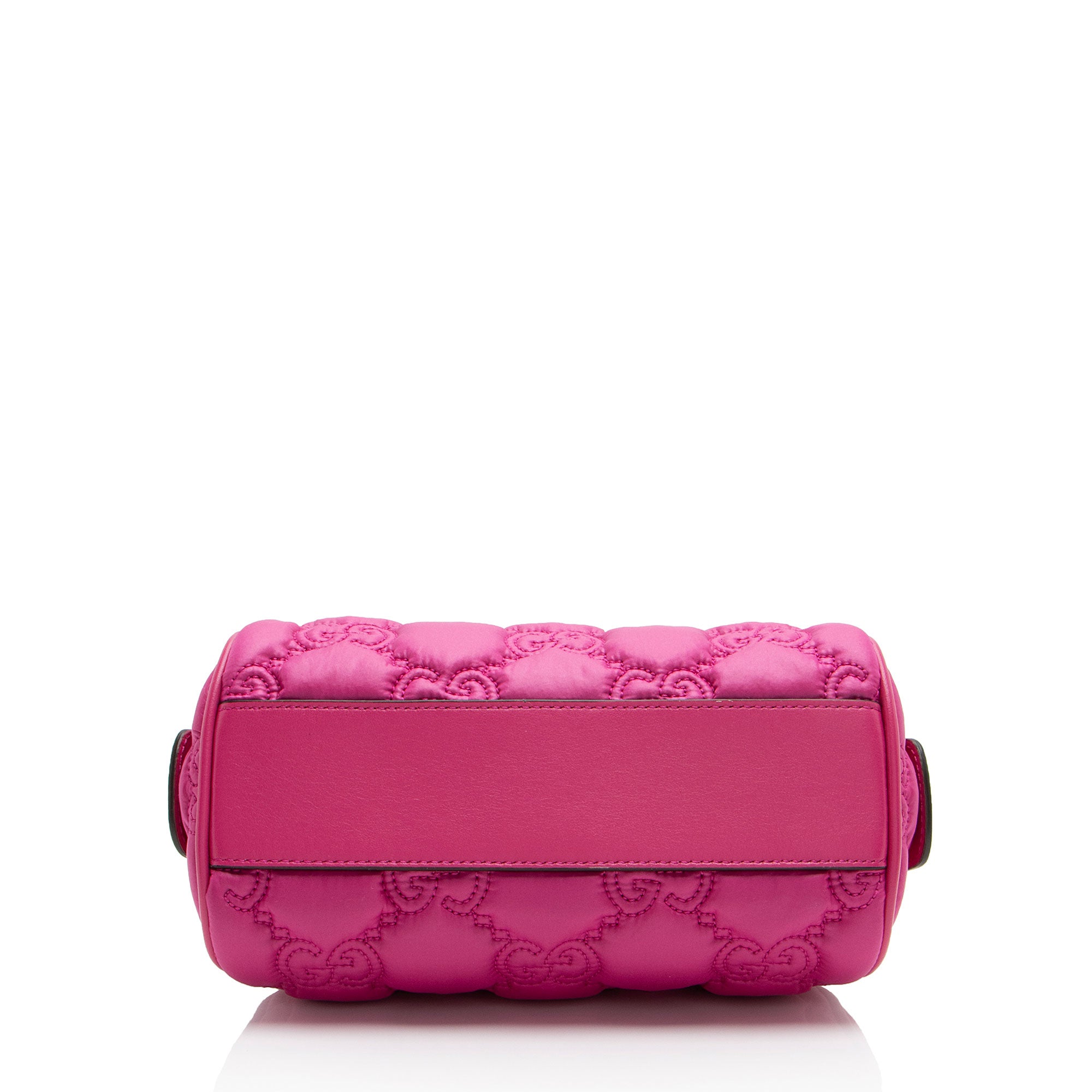 Gucci Jumbo GG Matelasse Nylon Mini Bowling Bag