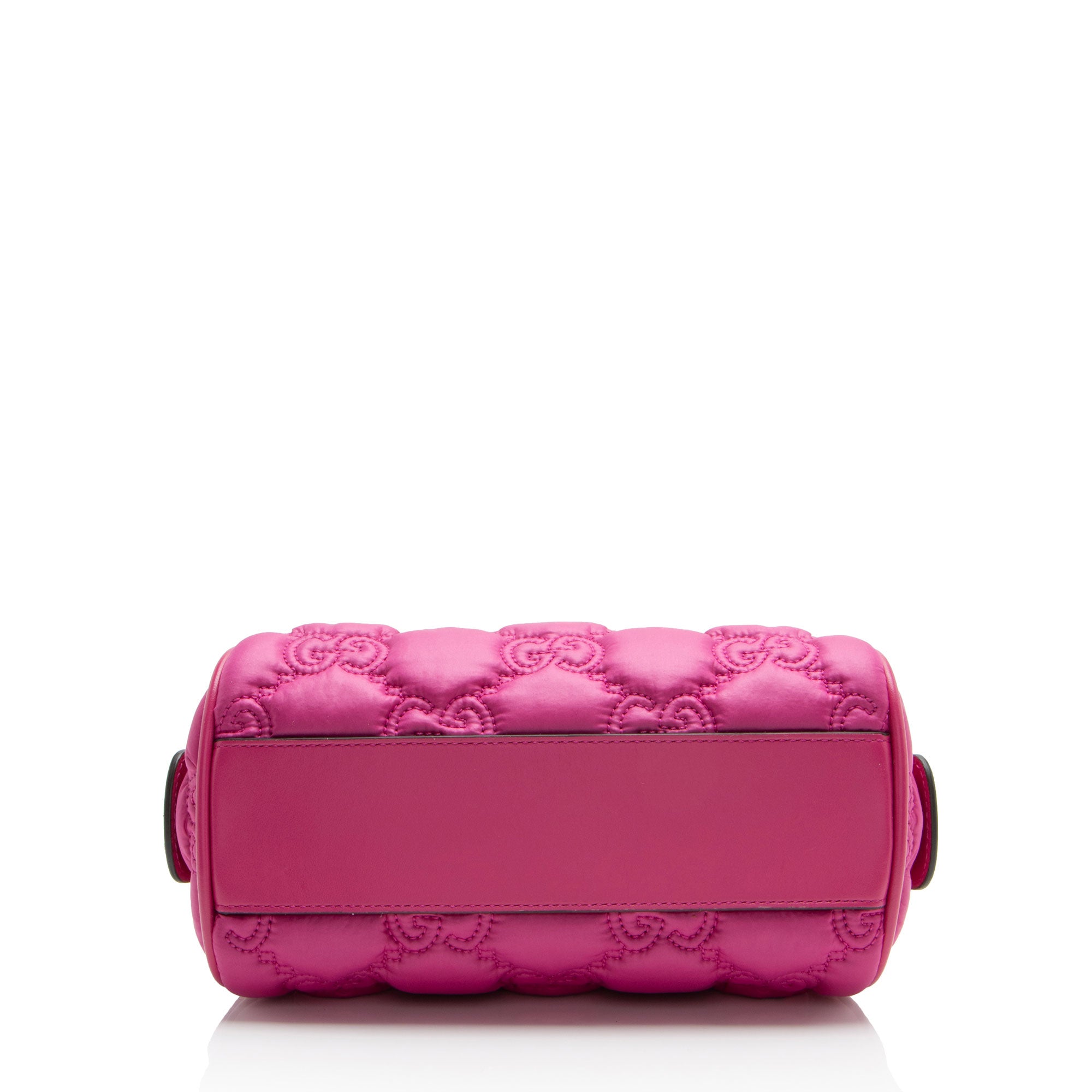 Gucci Jumbo GG Matelasse Nylon Mini Bowling Bag