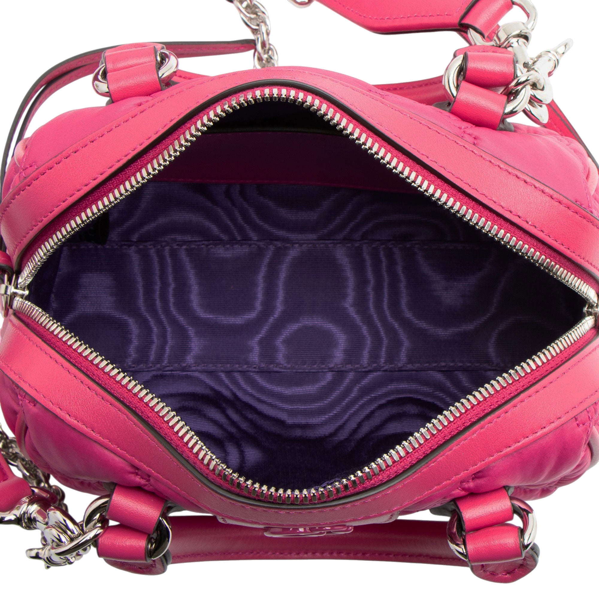 Gucci Jumbo GG Matelasse Nylon Mini Bowling Bag