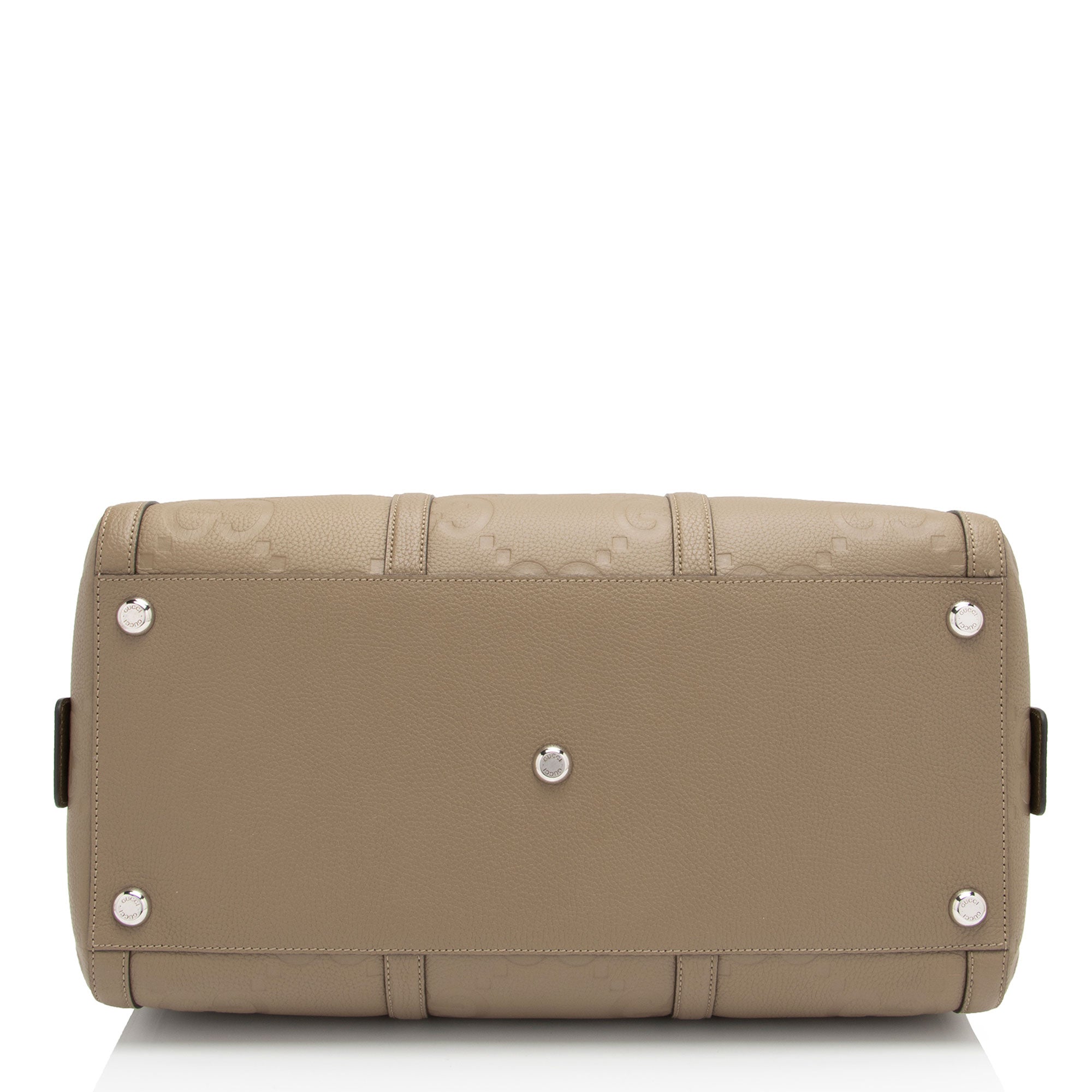 Gucci Jumbo GG Leather Small Duffle Bag (SHF-sZdAaV)