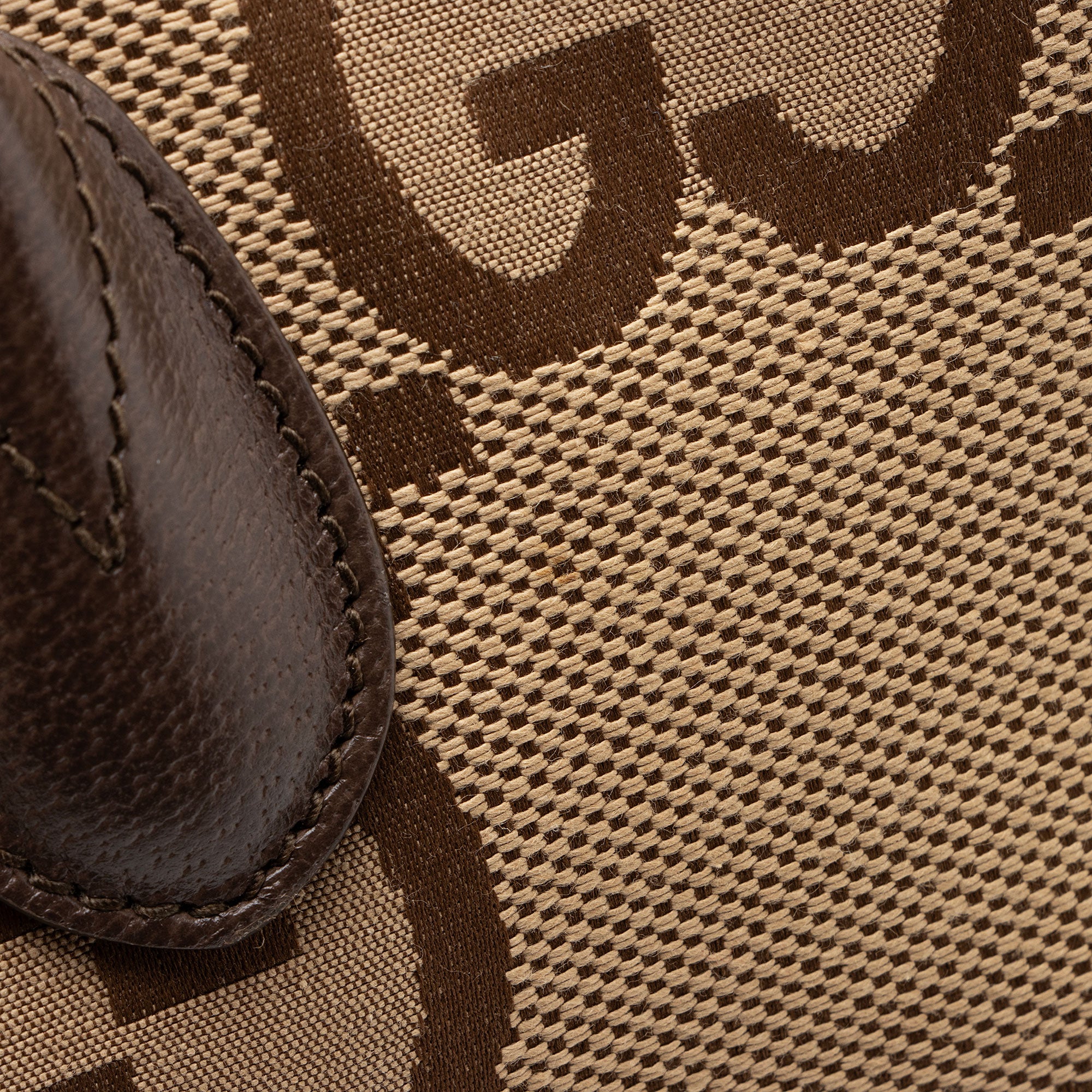 Gucci Jumbo GG Canvas Web Tote