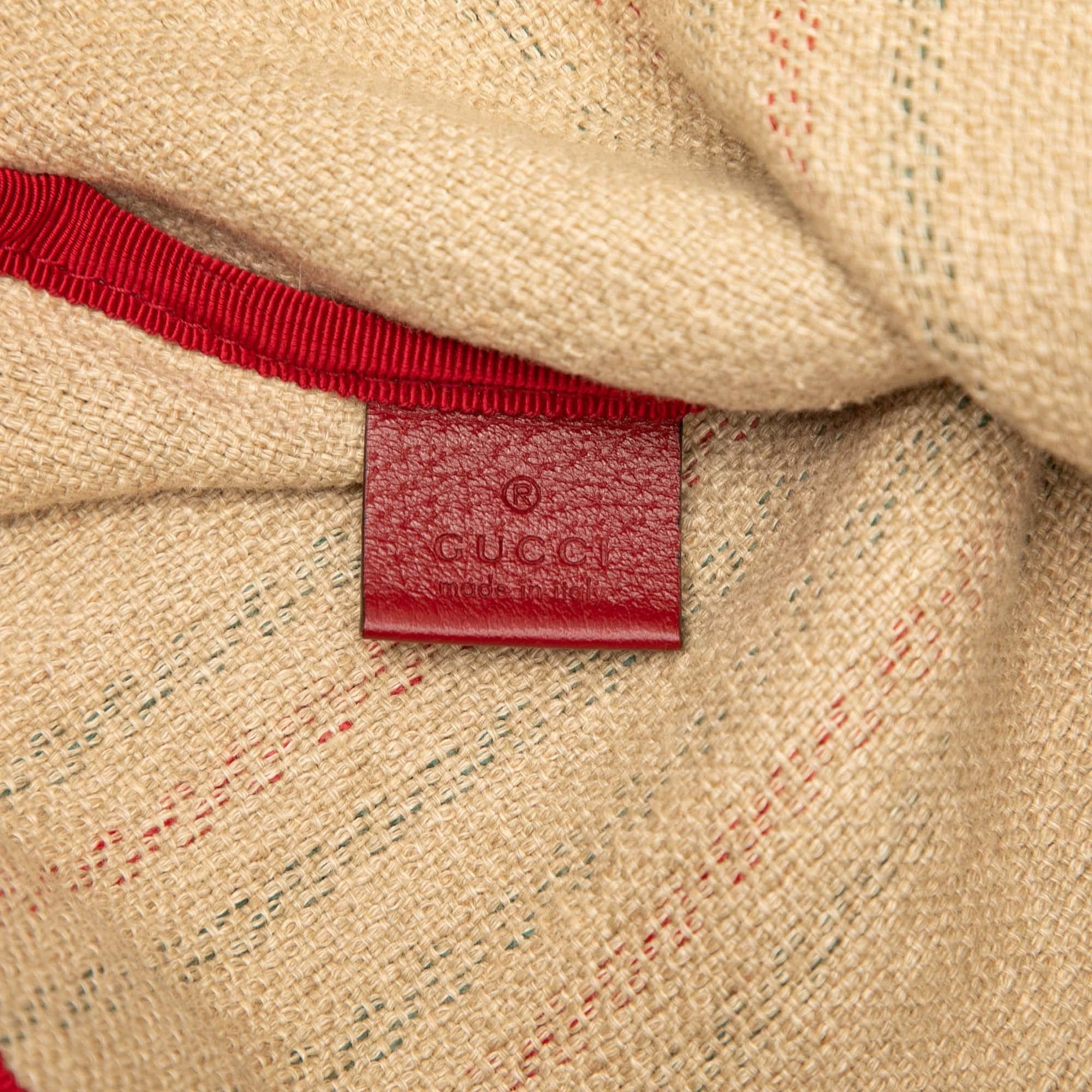 Gucci Jute Arles Printed Tote