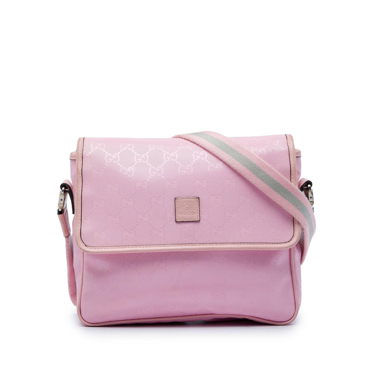 Gucci Kids GG Imprime Web Messenger Bag