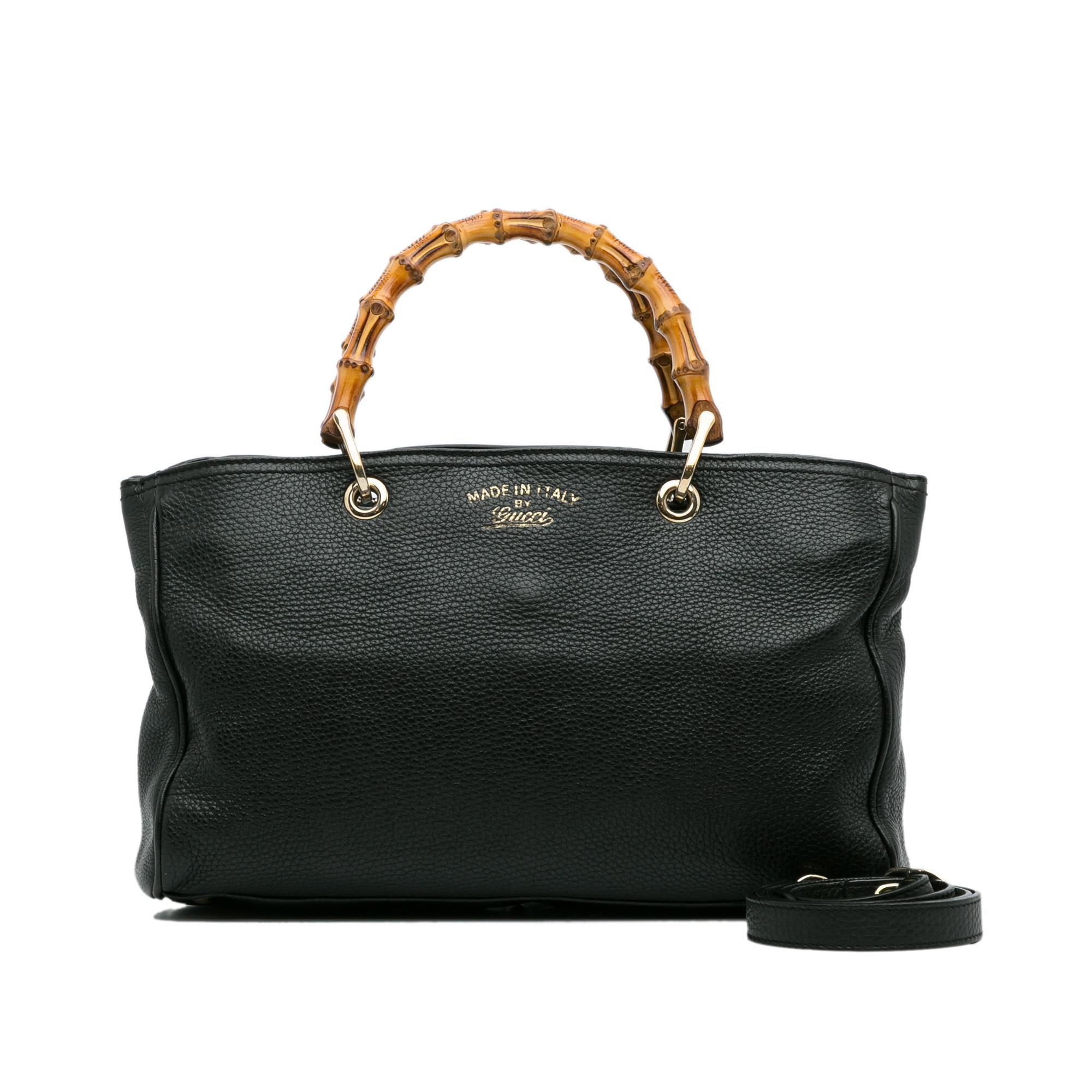 Gucci Large Bamboo Shopper (SHG-VQA0mh)