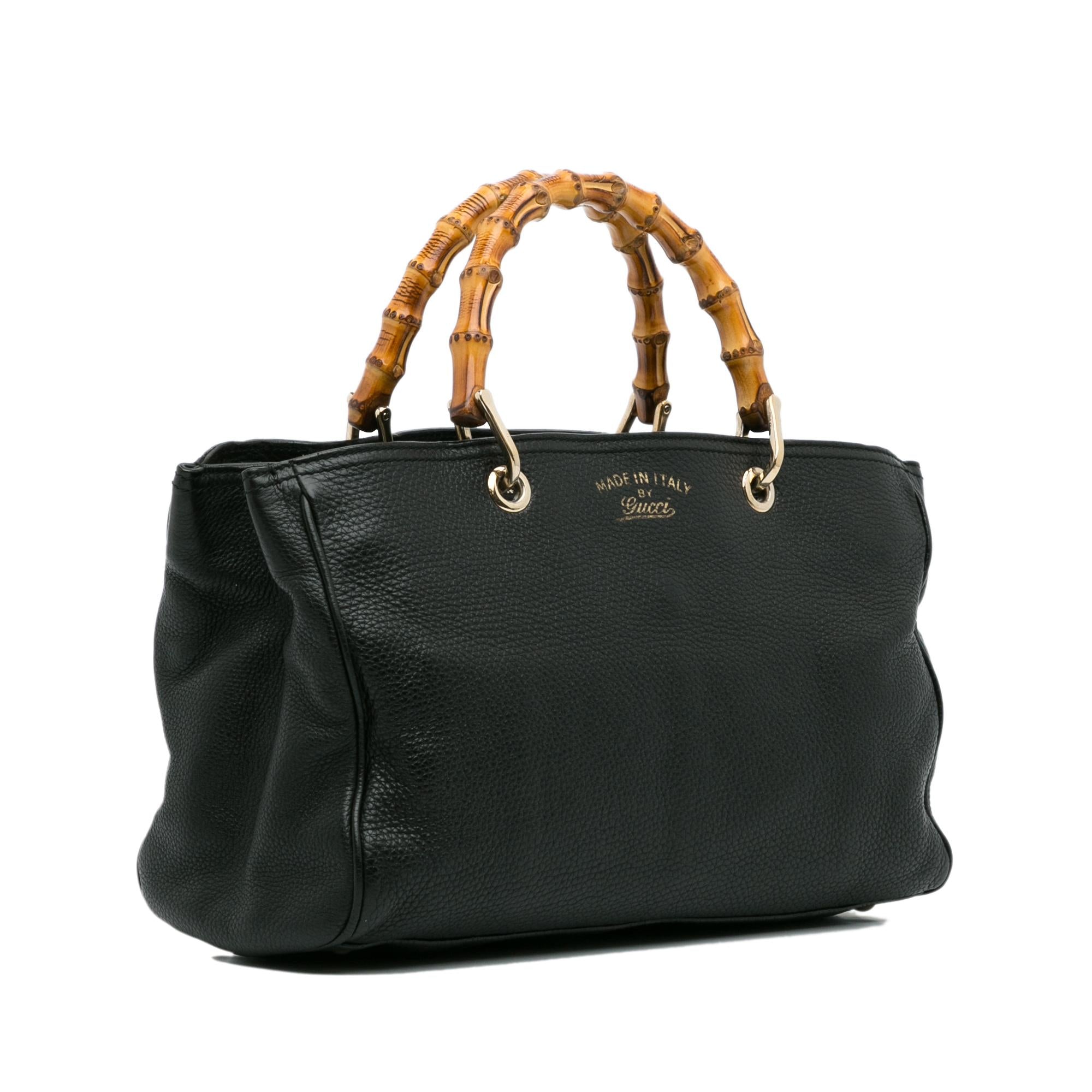 Gucci Large Bamboo Shopper (SHG-VQA0mh)