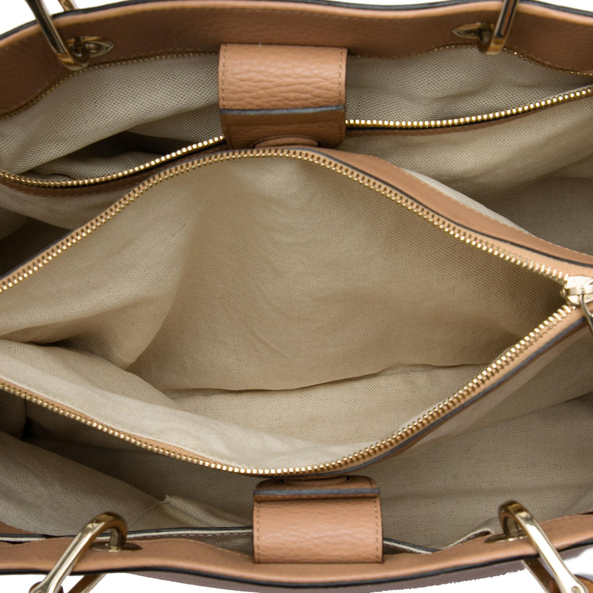 Gucci Large Calfskin Bamboo Shopper Satchel