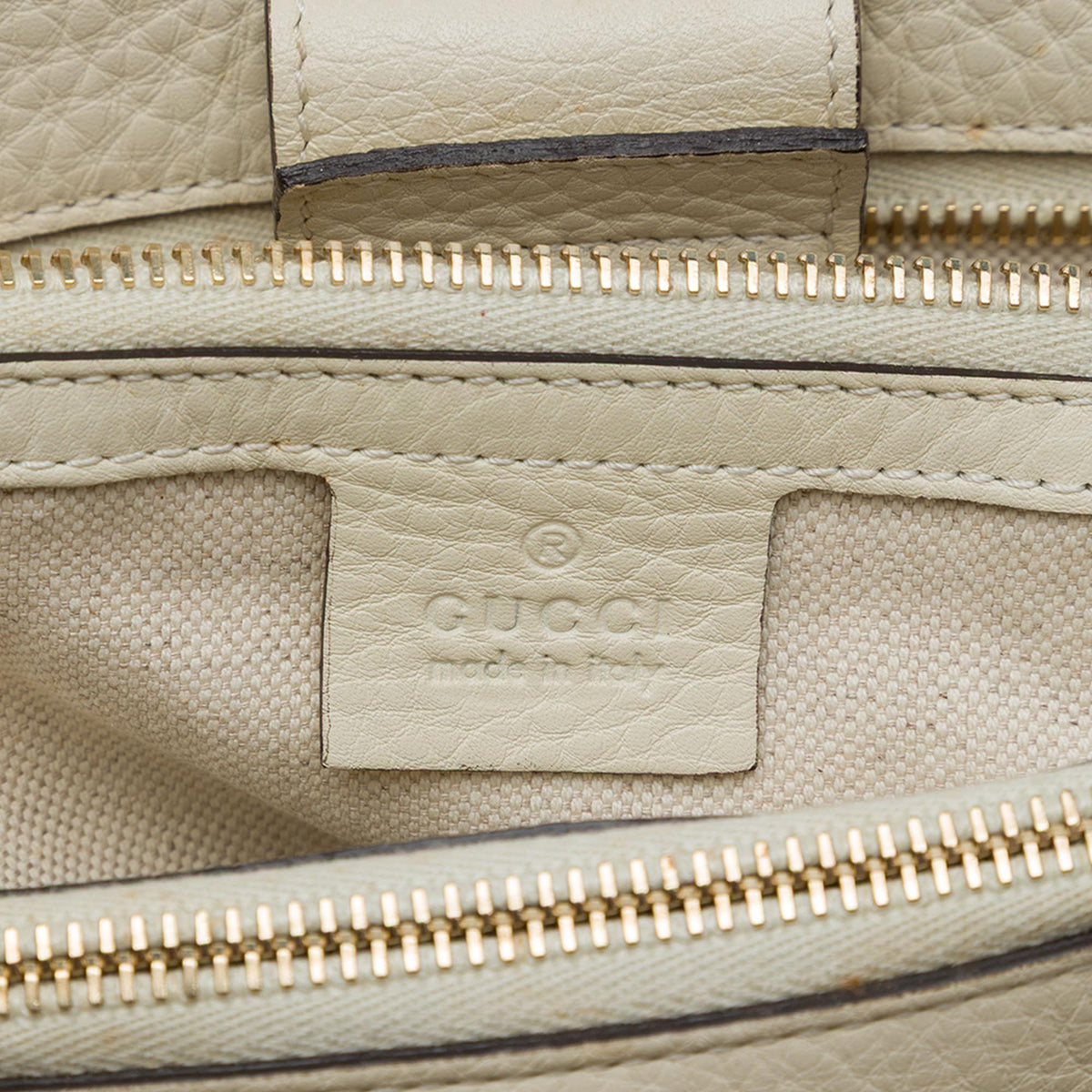 Gucci Large Calfskin Bamboo Shopper Satchel