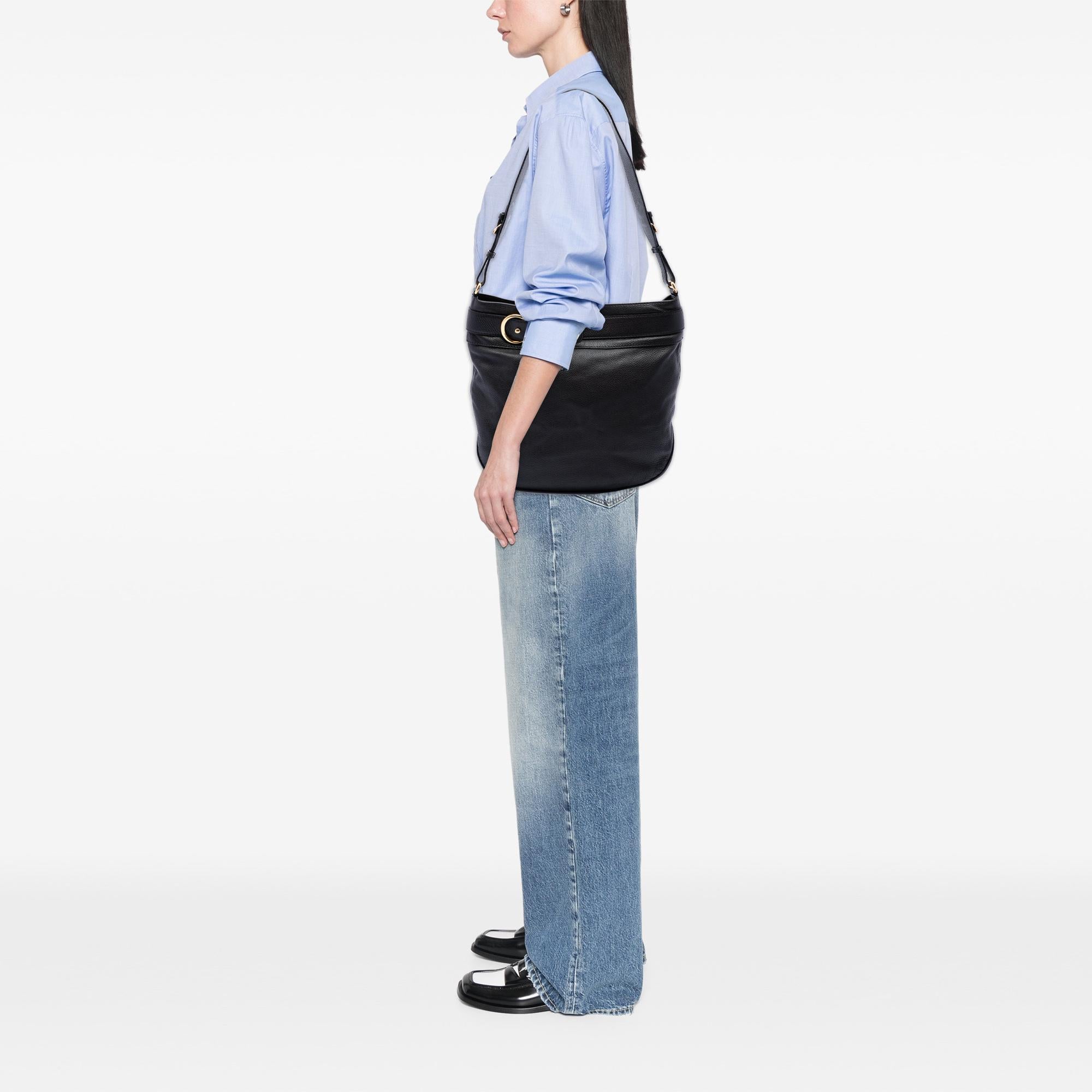 Gucci Large Calfskin Ride Shoulder Bag