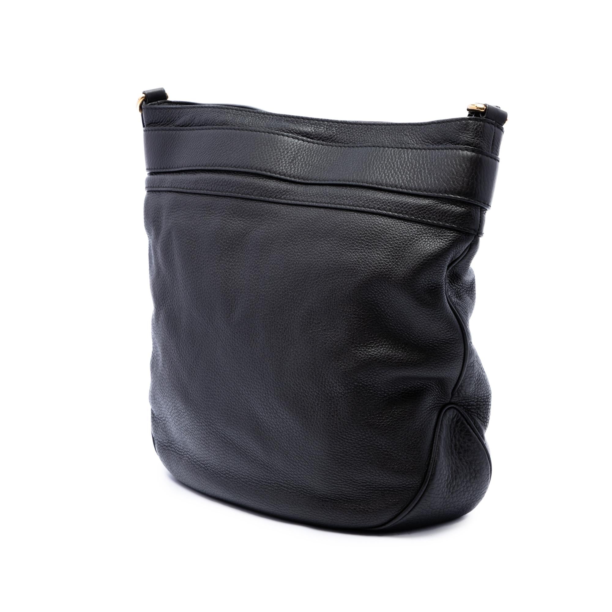 Gucci Large Calfskin Ride Shoulder Bag