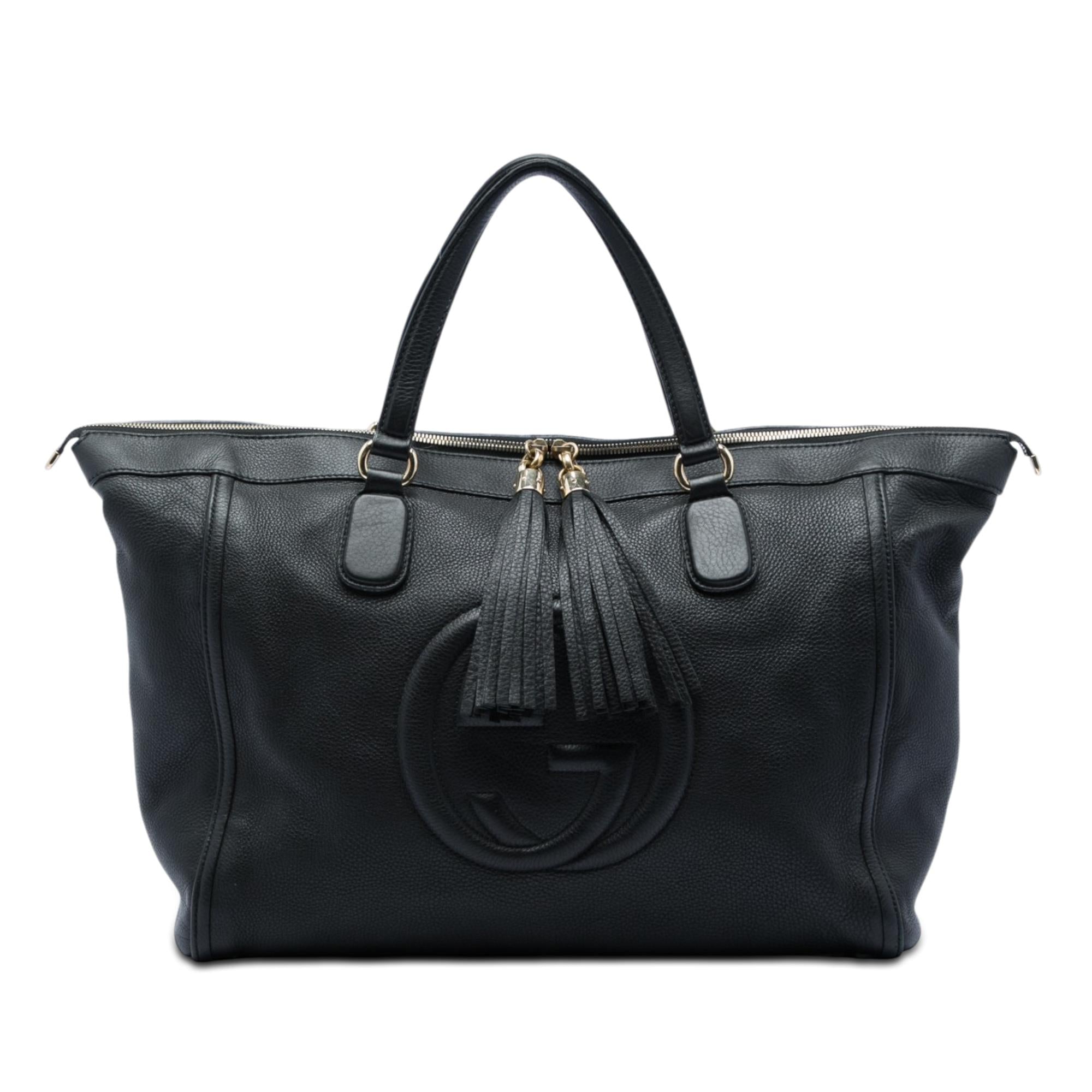 Gucci Large Calfskin Soho Working Tote
