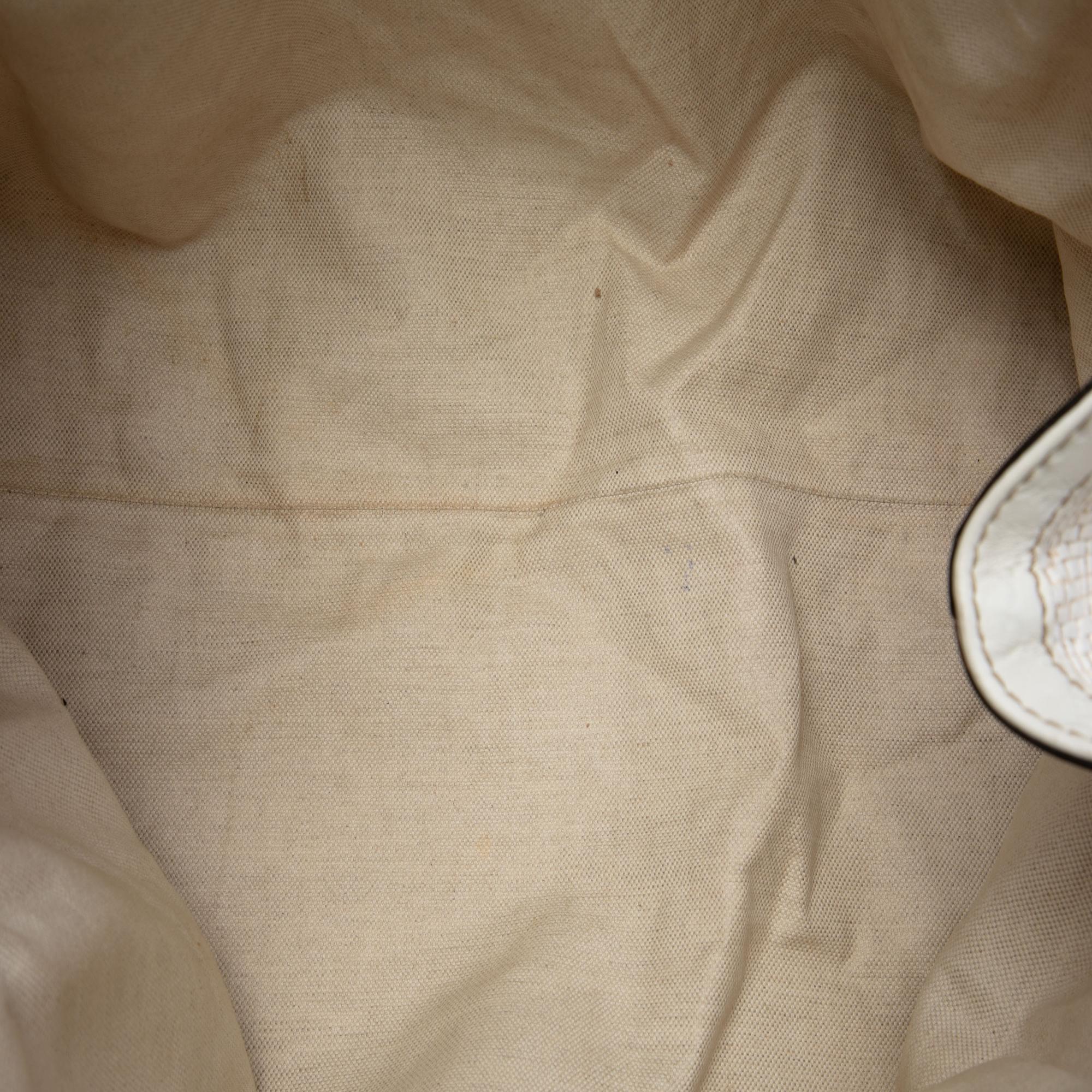 Gucci Large Diamante Raffia Sukey Tote