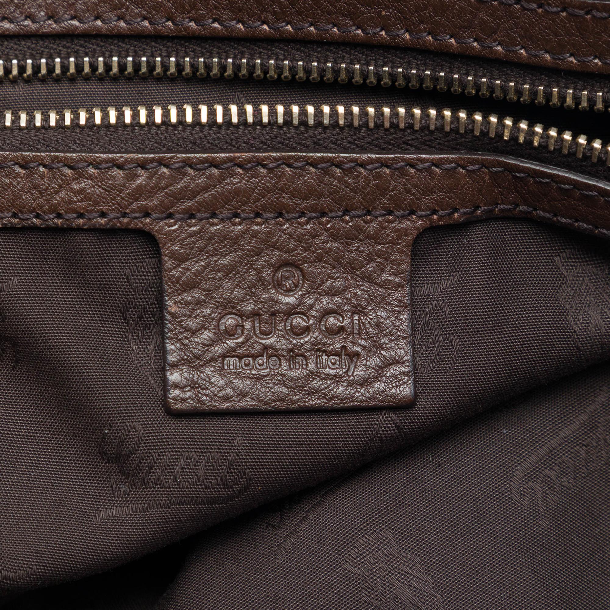 Gucci Large GG Canvas GG Charm Tote